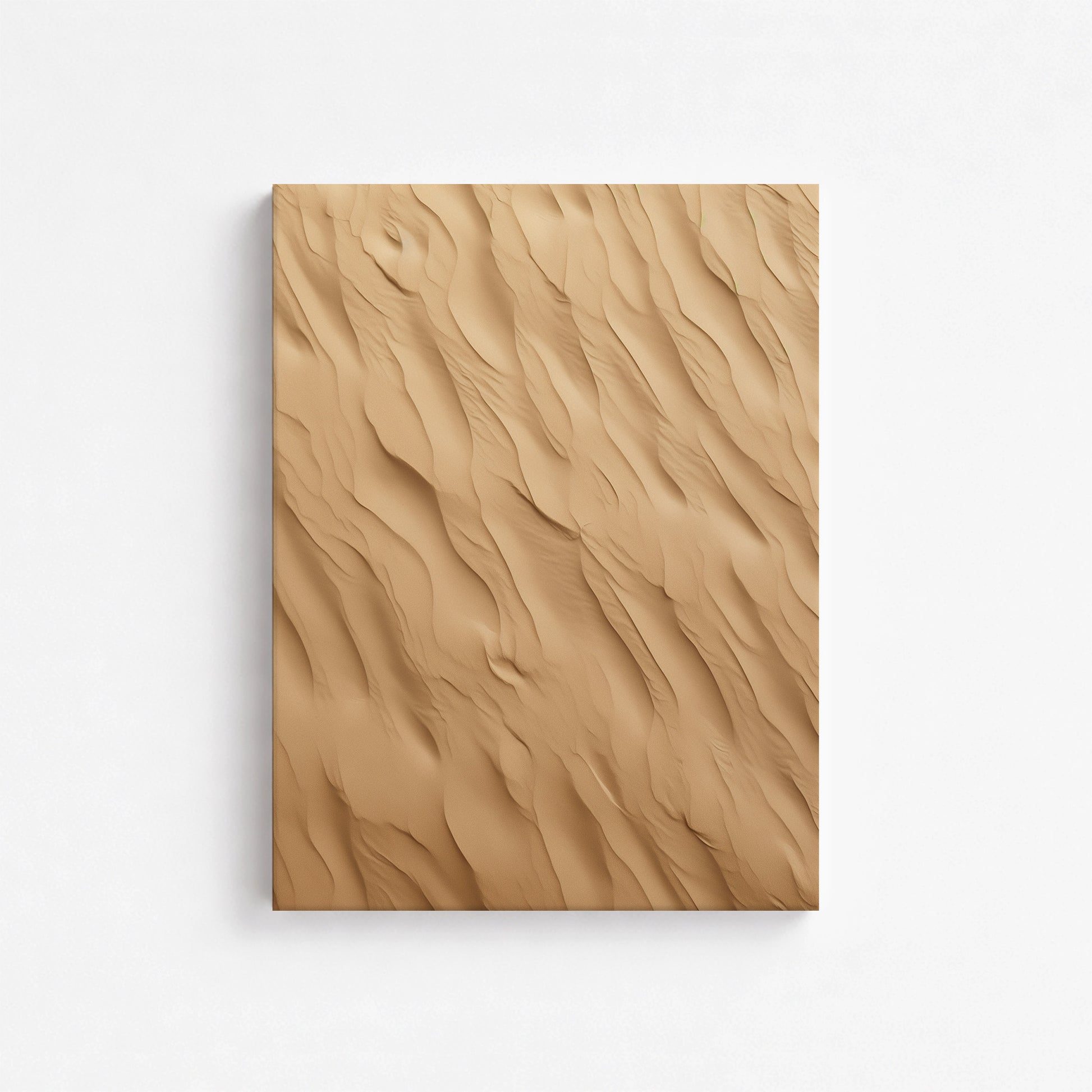 Golden Dunes Cascade, 30x40cm Satin Canvas Poster