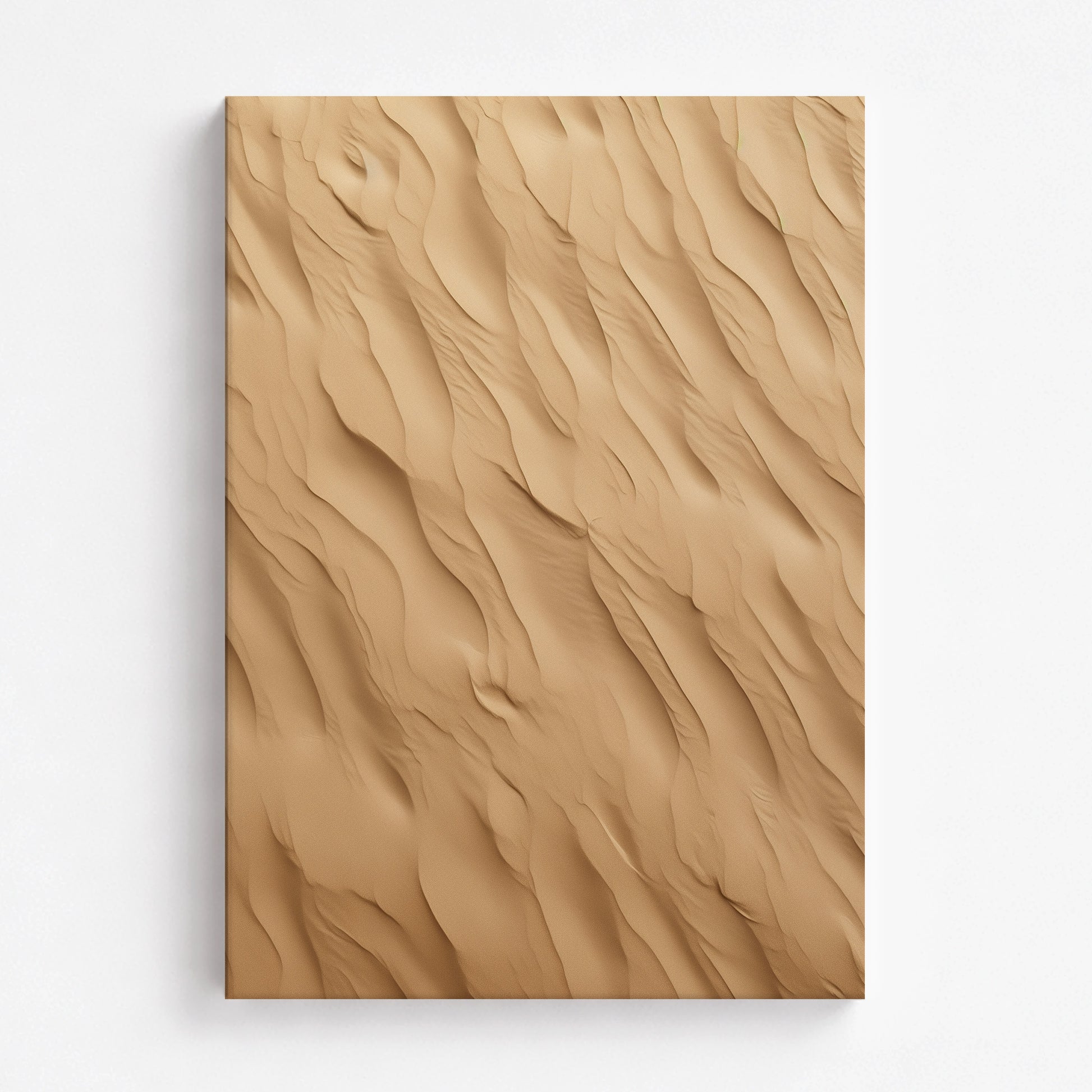 Golden Dunes Cascade, 70x100cm Satin Canvas Poster