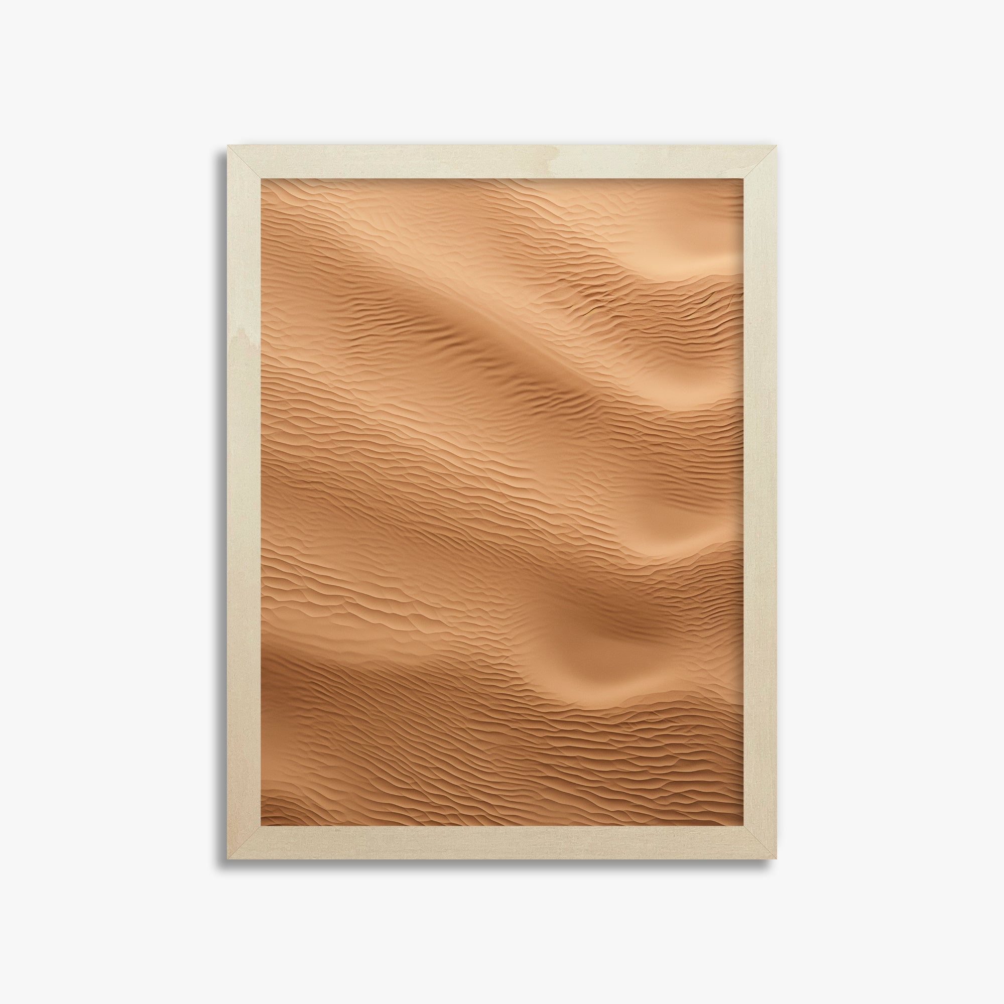 Micro Dunes, 30x40cm Framed Poster With Lime Wood Frame