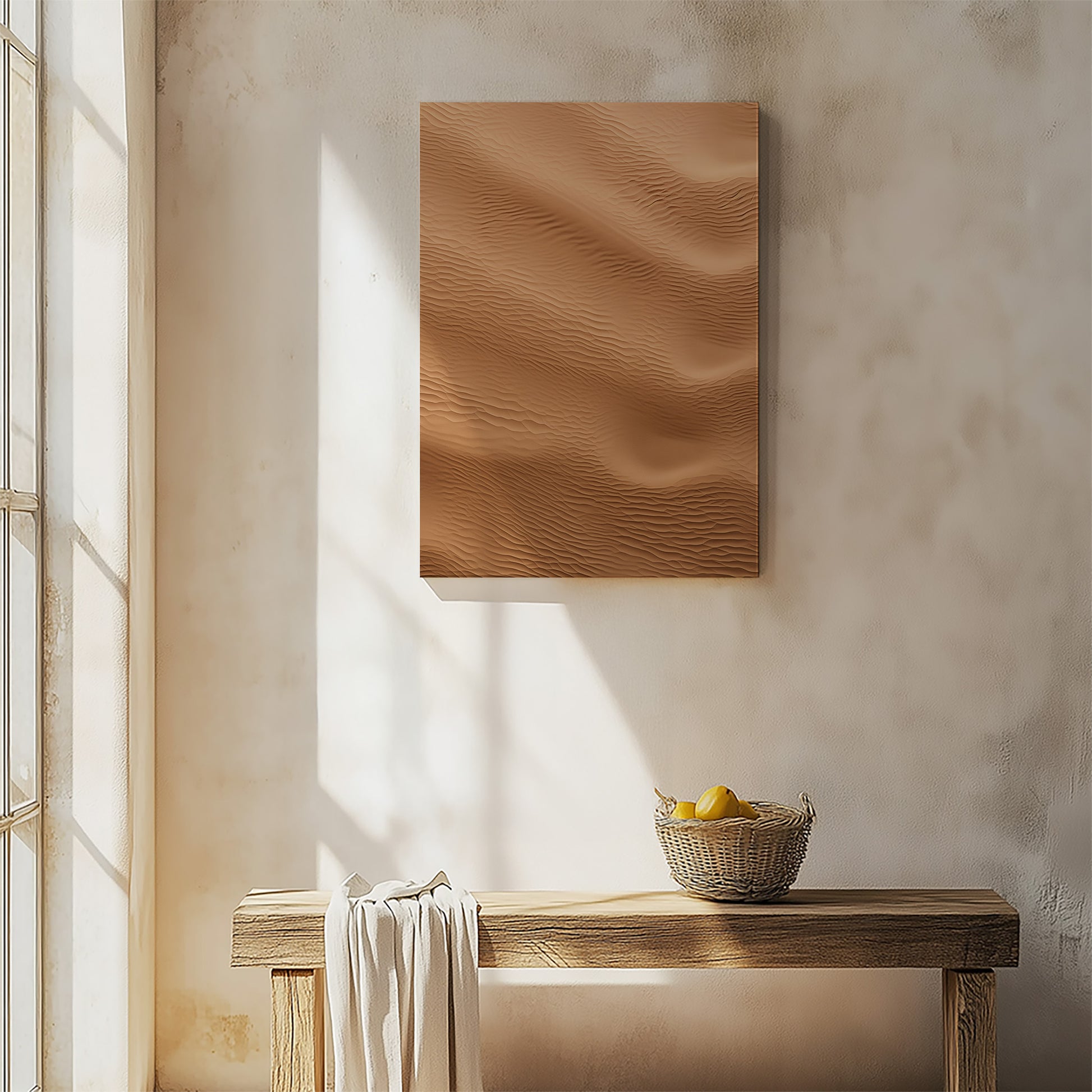 Design Concept No. 54 for Micro Dunes Modern Satin Canvas Poster Art