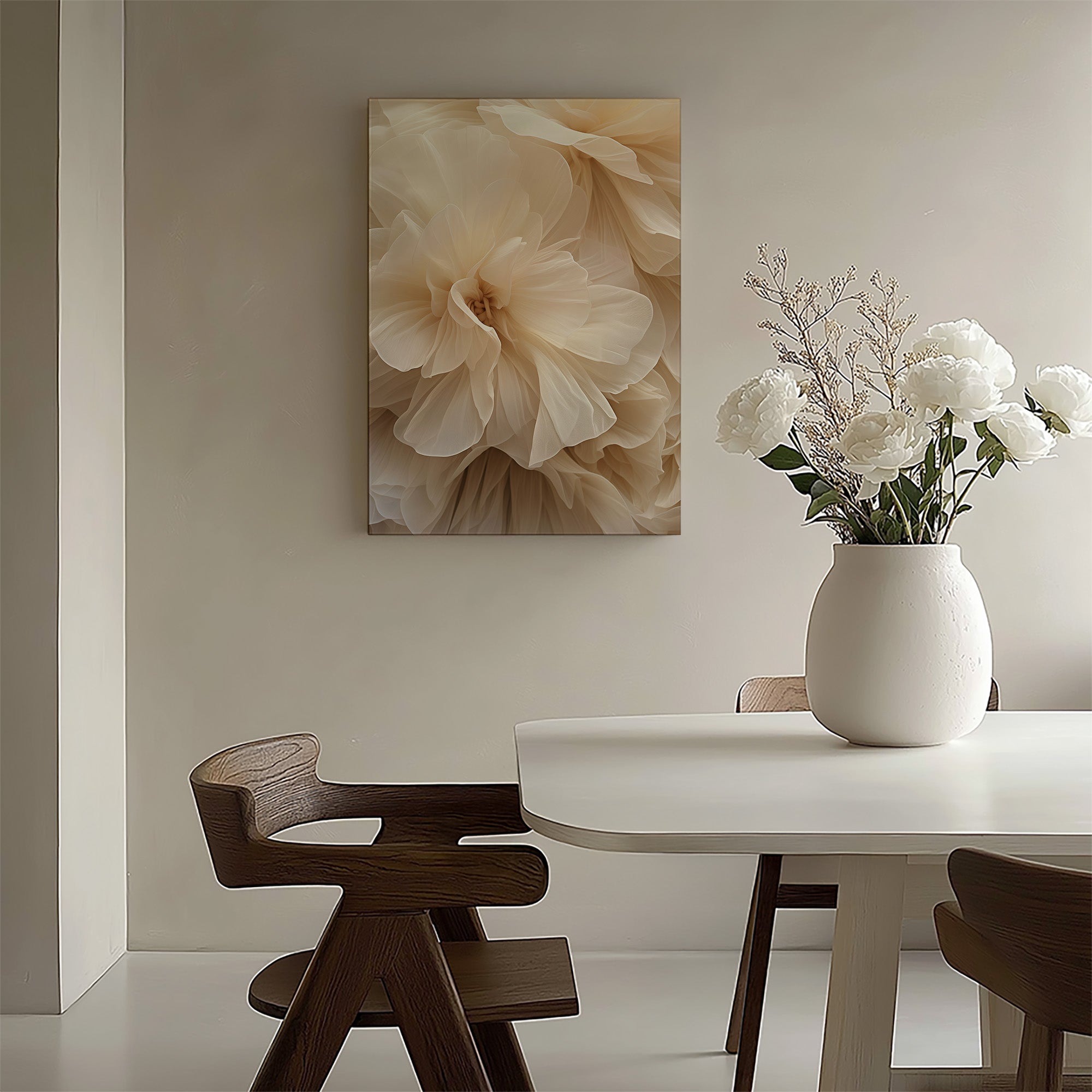 Ivory Petals Whisper