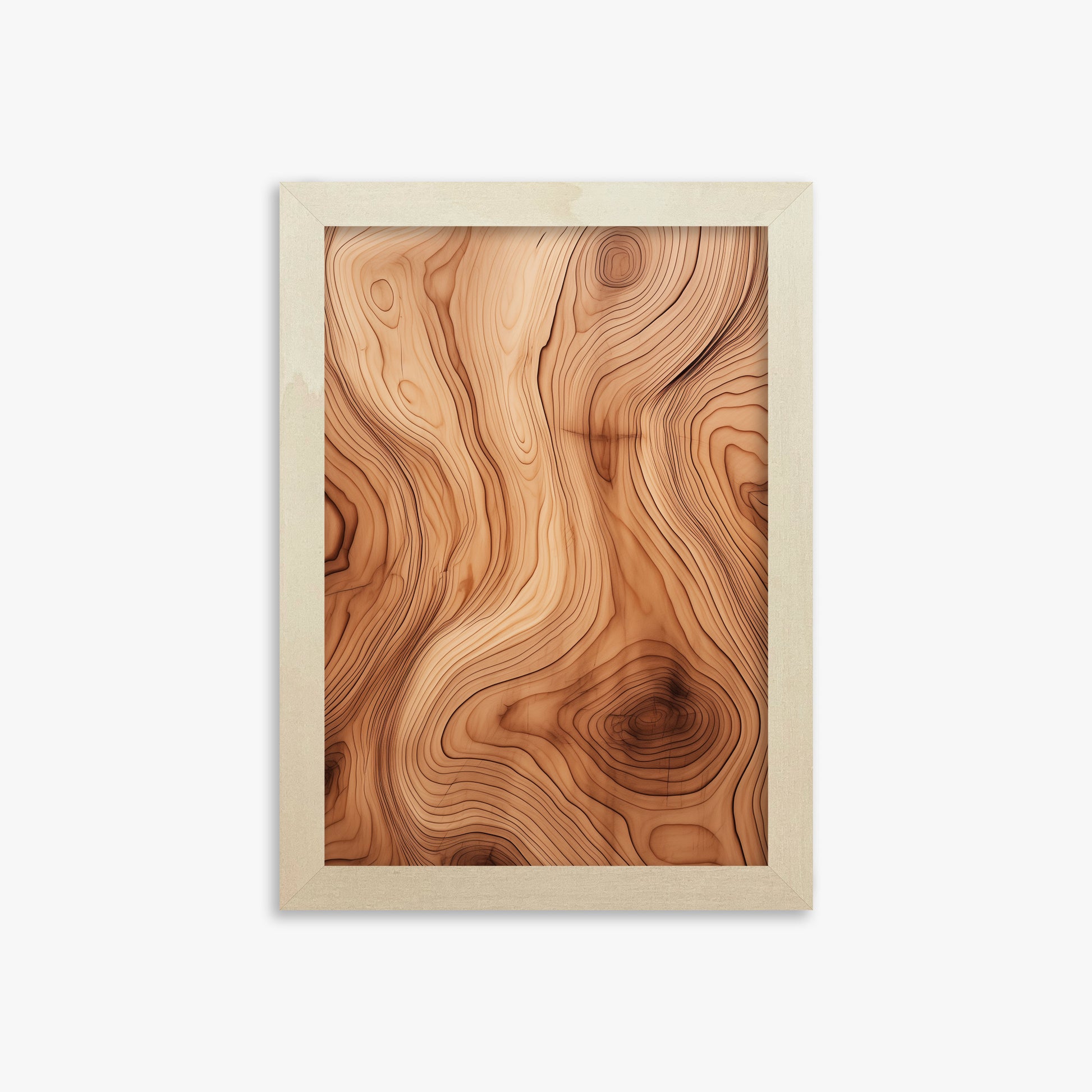 Timeless Currents, 21x30cm Framed Poster With Lime Wood Frame