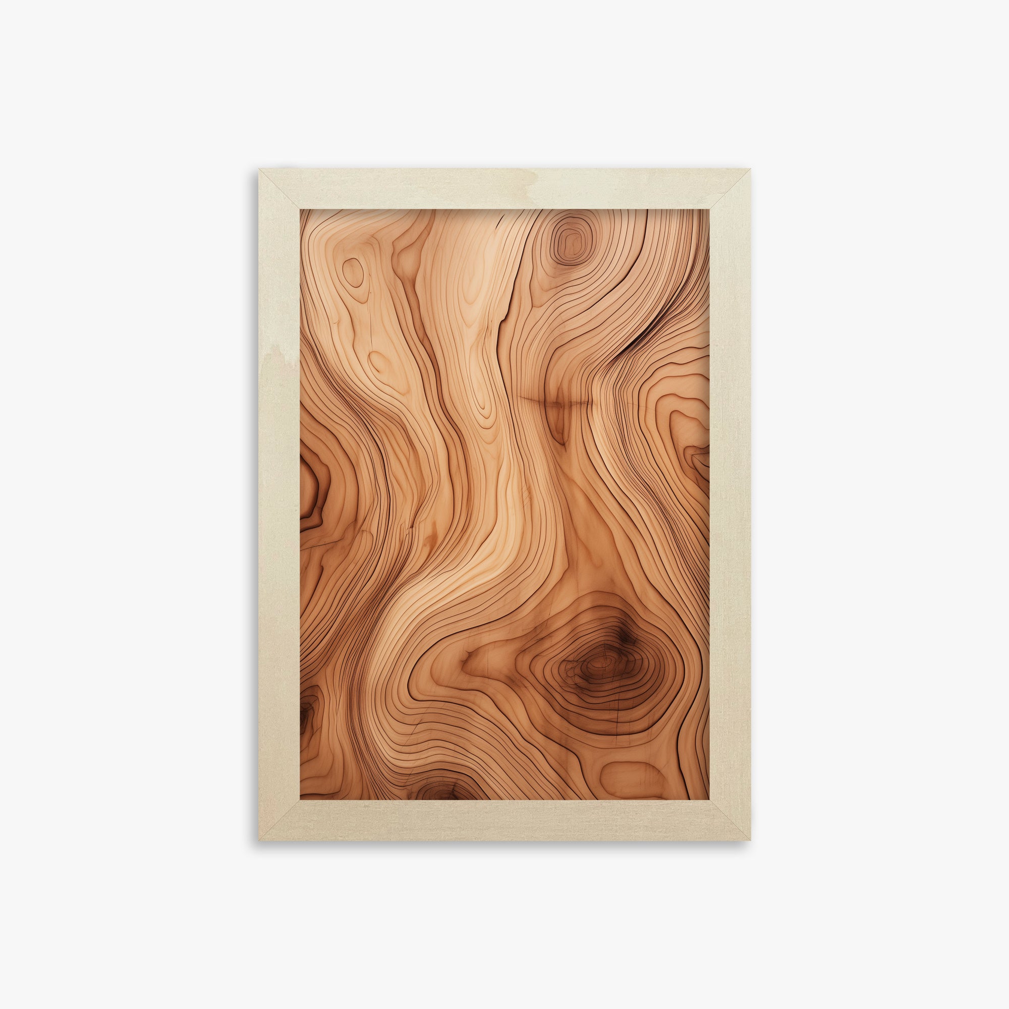 Timeless Currents, 21x30cm Framed Poster With Lime Wood Frame