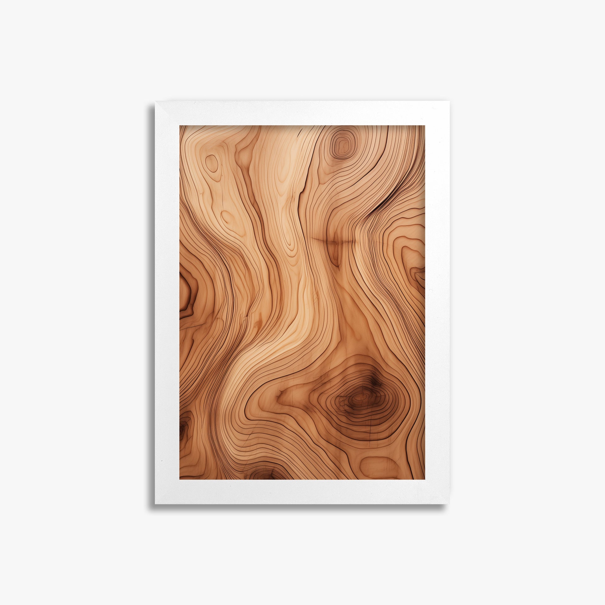 Timeless Currents, 21x30cm Framed Poster With White Frame