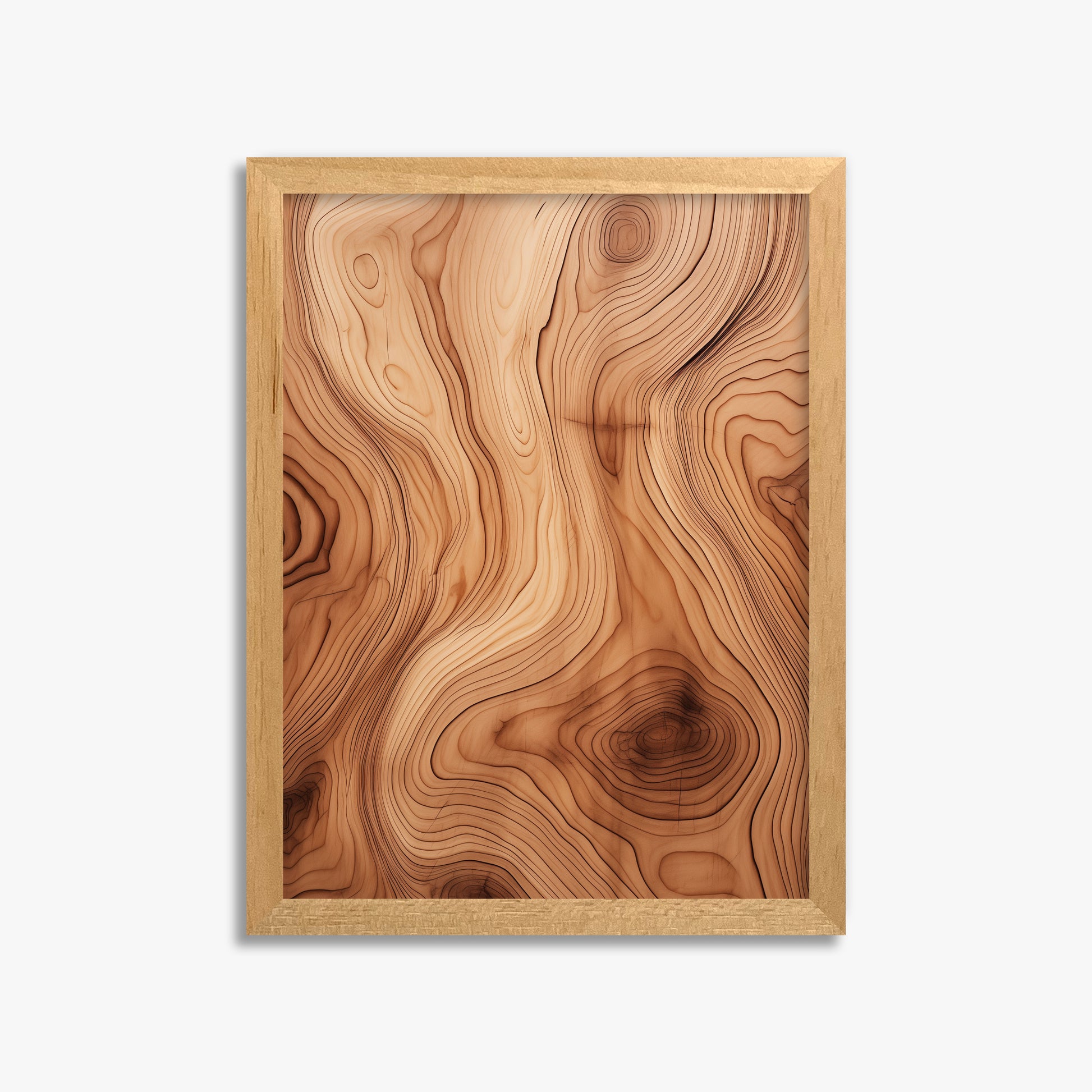 Timeless Currents, 30x40cm Framed Poster With Oak Frame