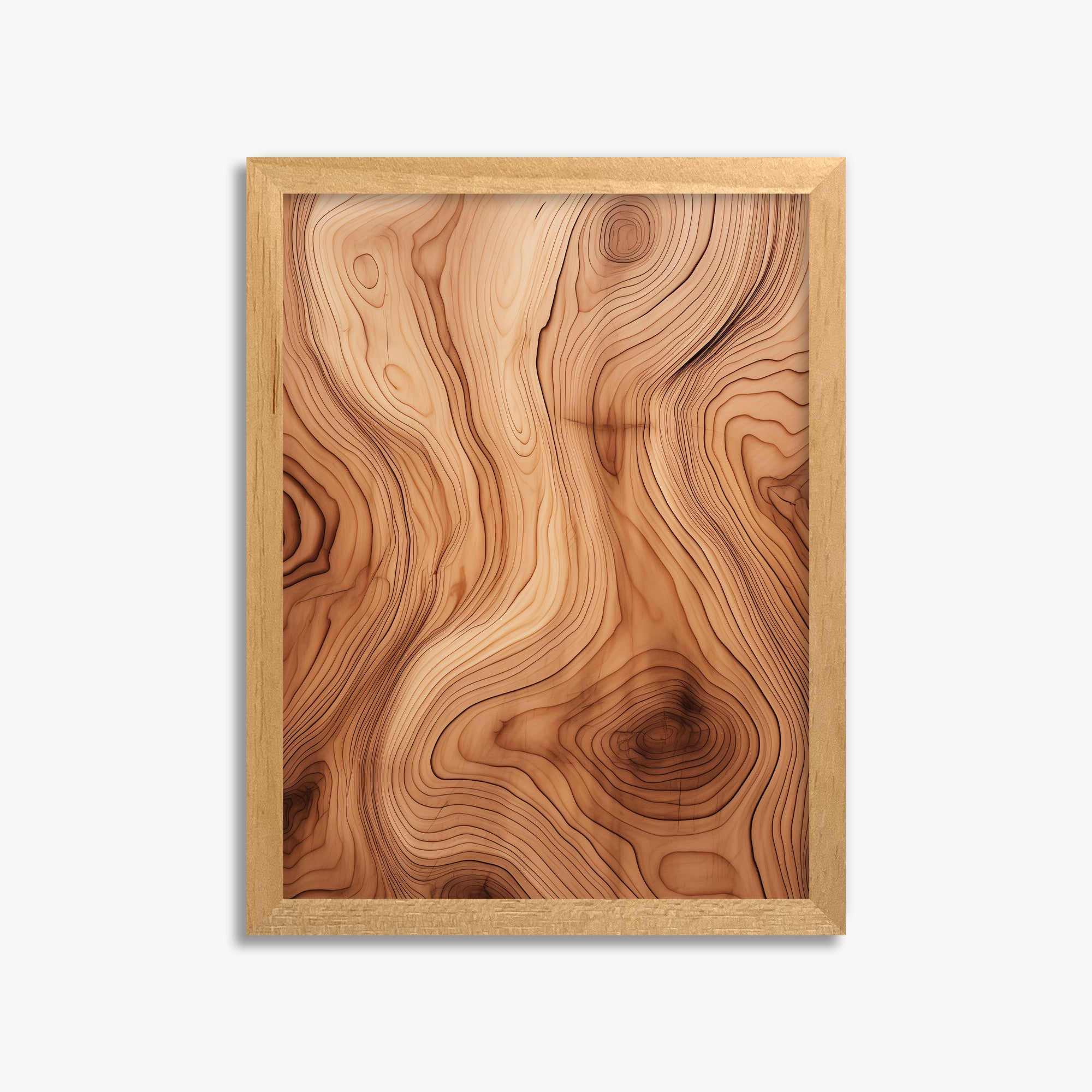 Timeless Currents, 30x40cm Framed Poster With Oak Frame