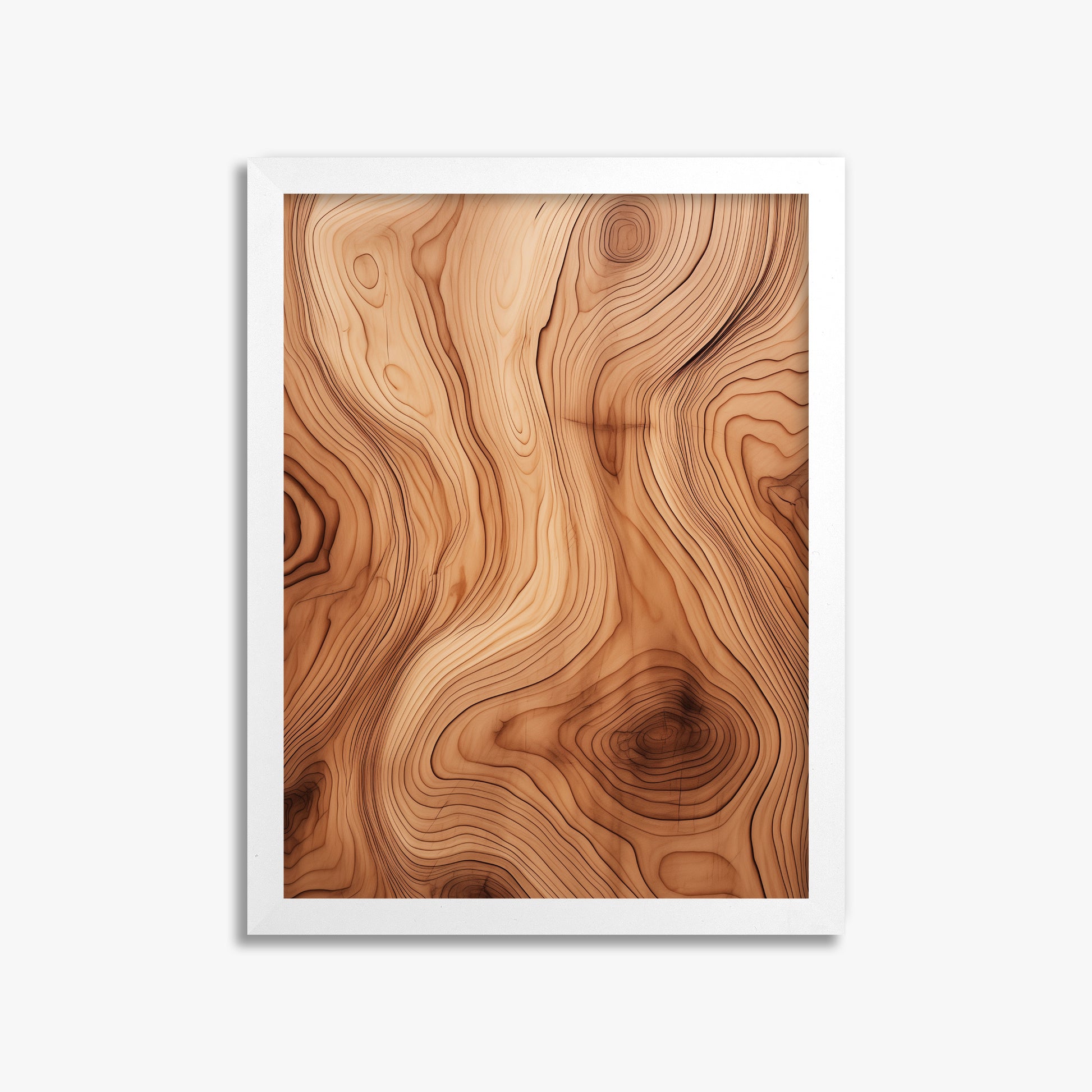 Timeless Currents, 30x40cm Framed Poster With White Frame