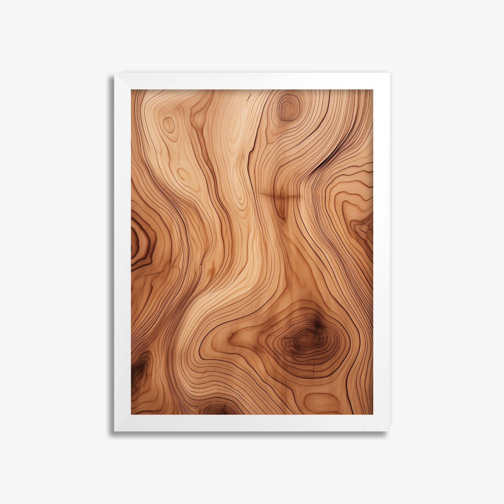 Timeless Currents, 30x40cm Framed Poster With White Frame