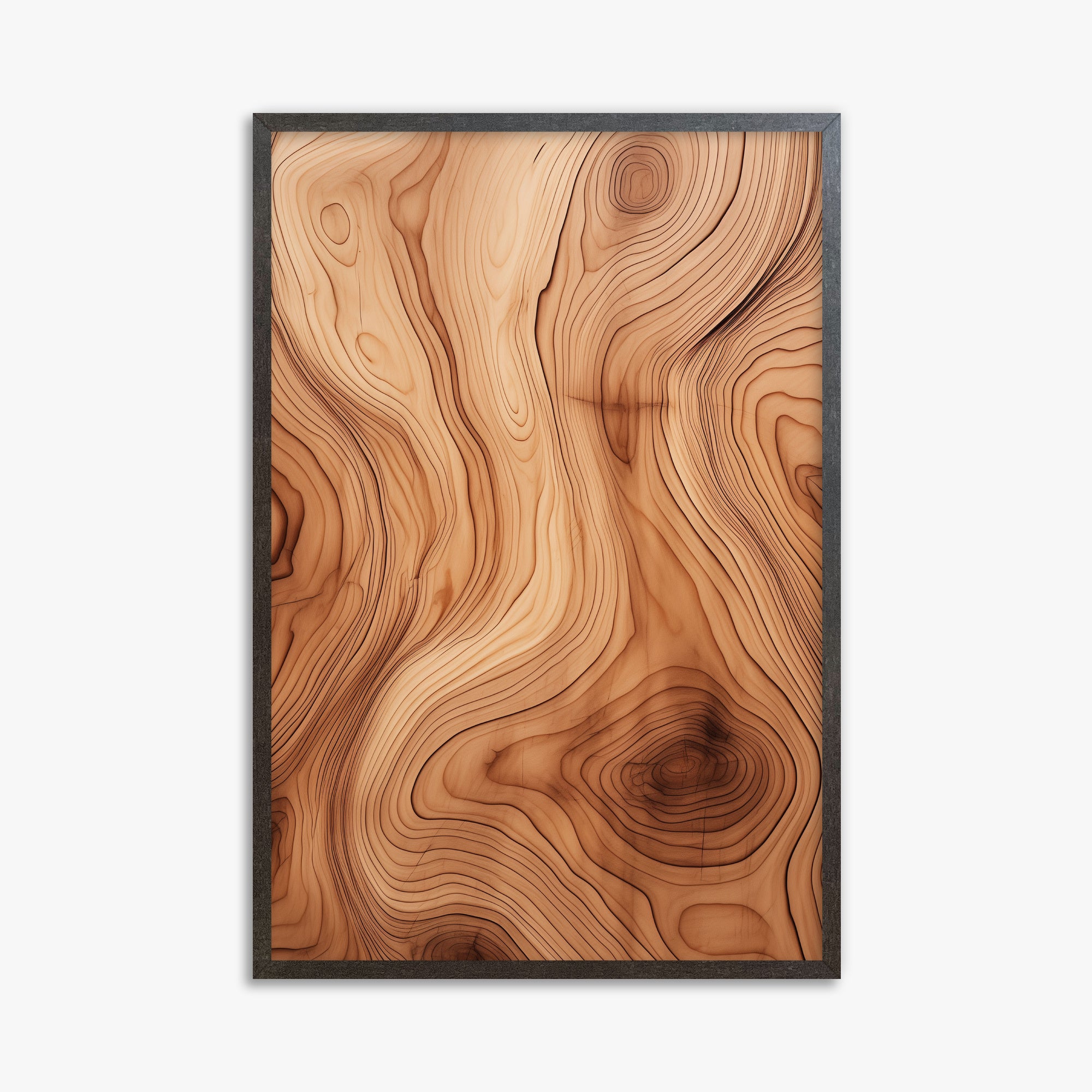 Timeless Currents, 61x91cm Framed Poster With Espresso Frame