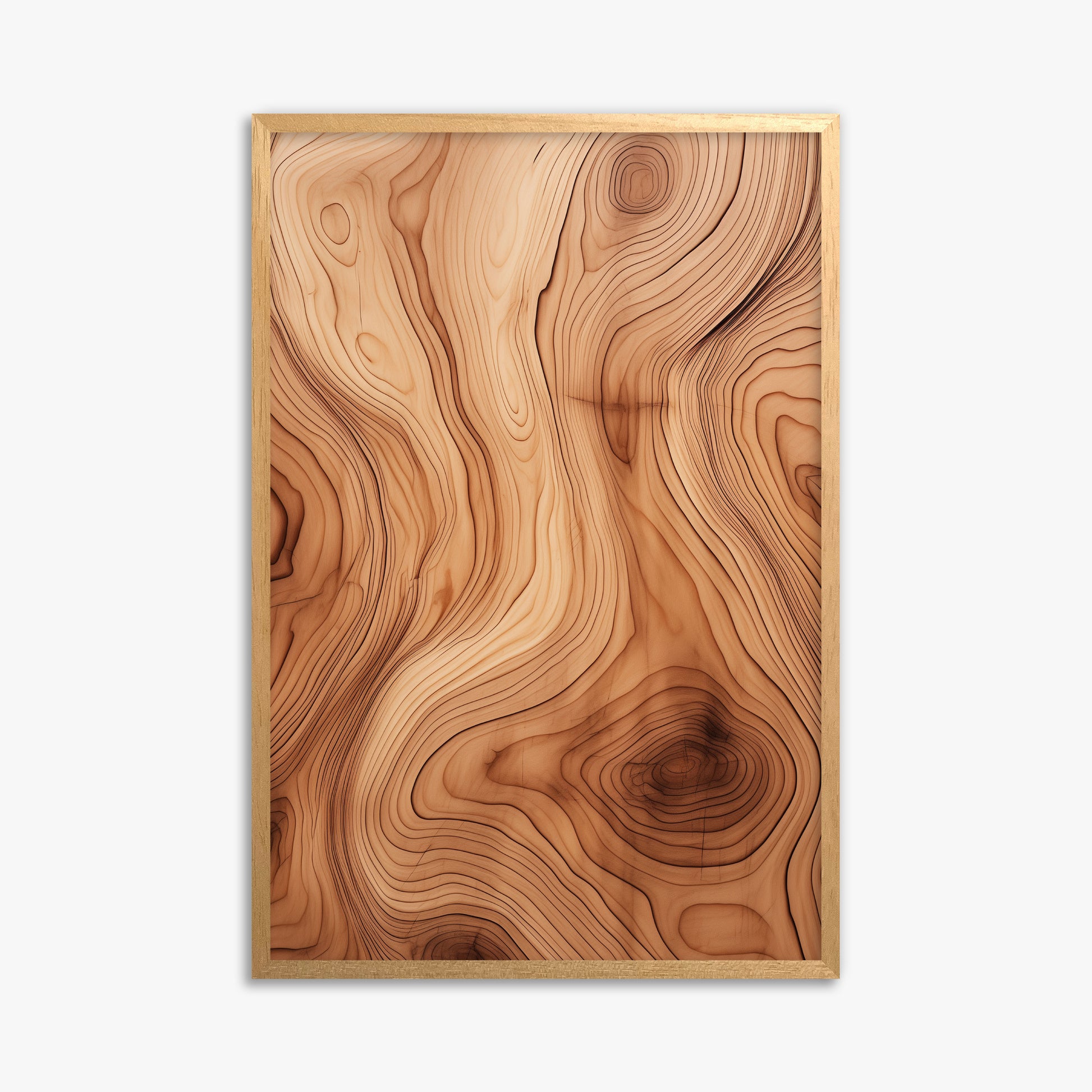 Timeless Currents, 61x91cm Framed Poster With Oak Frame