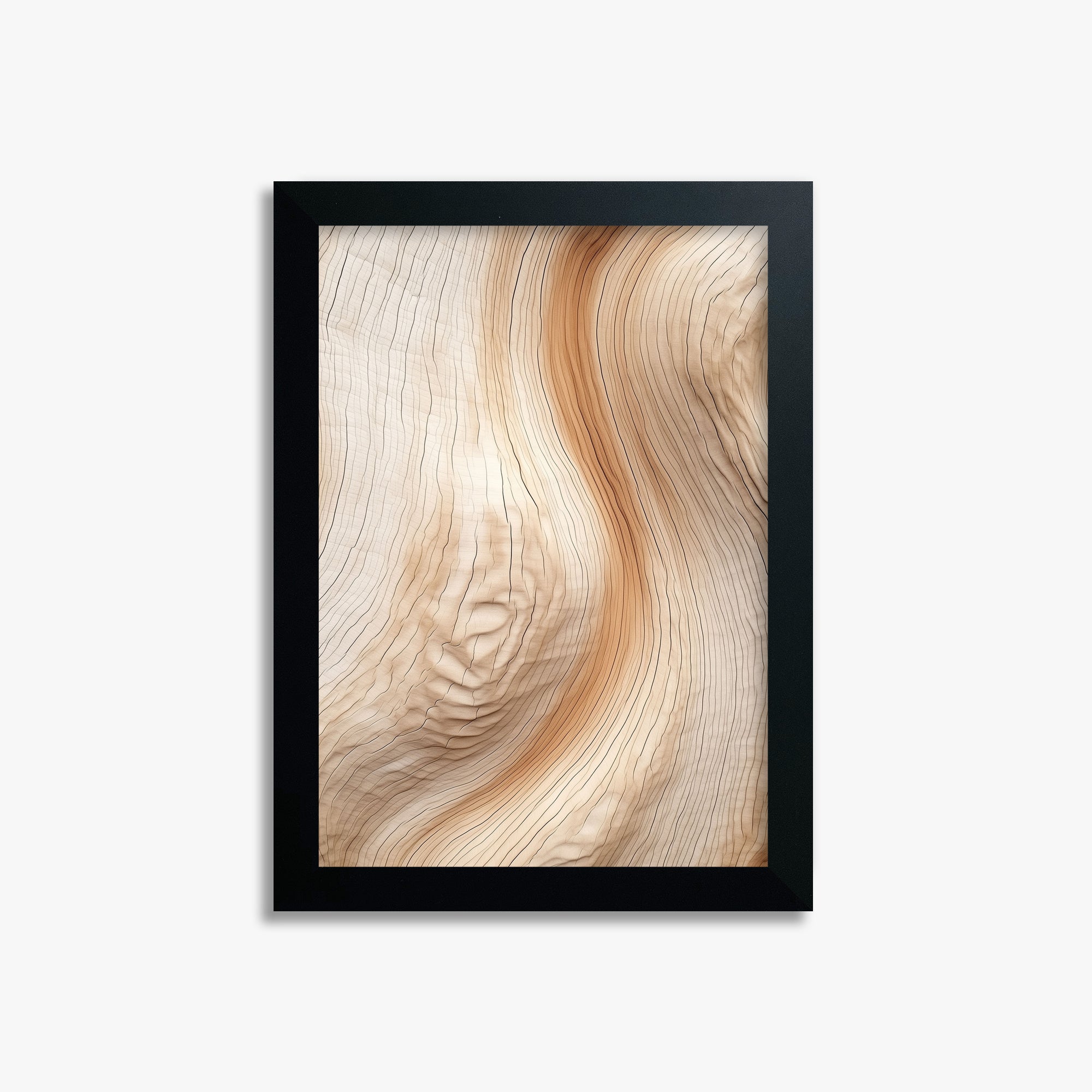 Natural Rhythm, 21x30cm Framed Poster With Black Frame