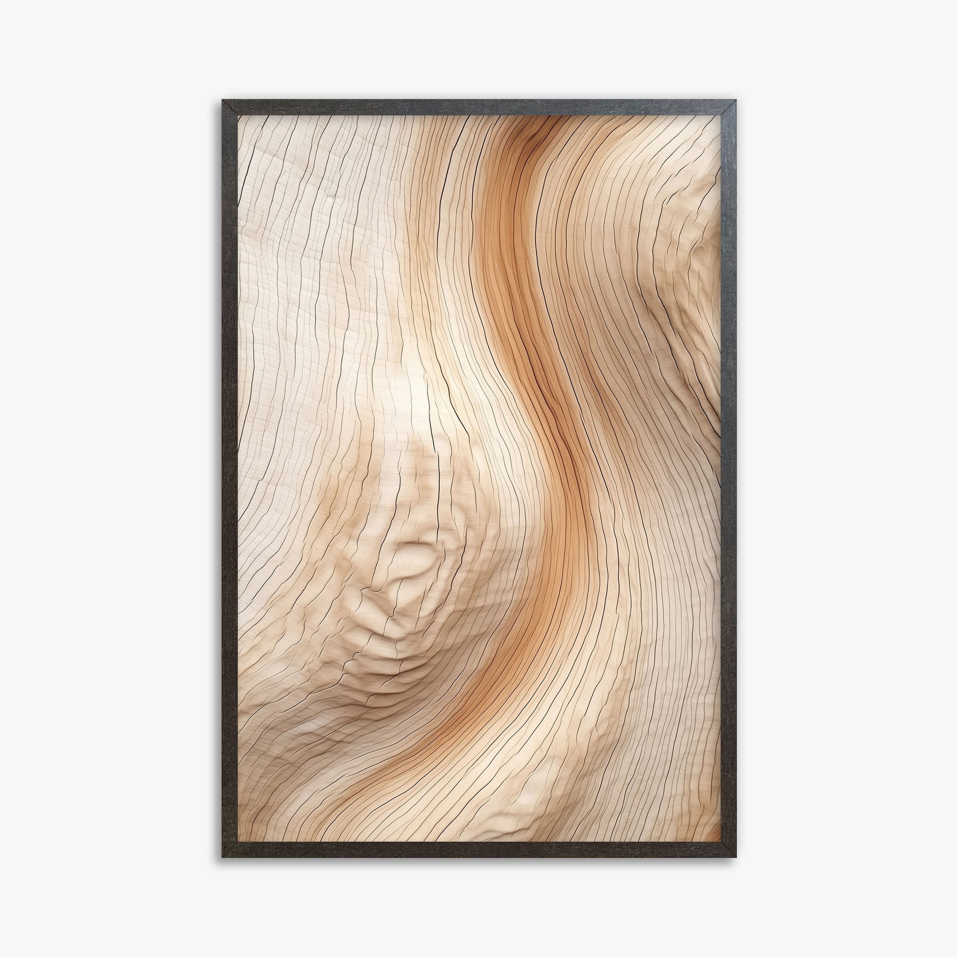 Natural Rhythm, 61x91cm Framed Poster With Espresso Frame