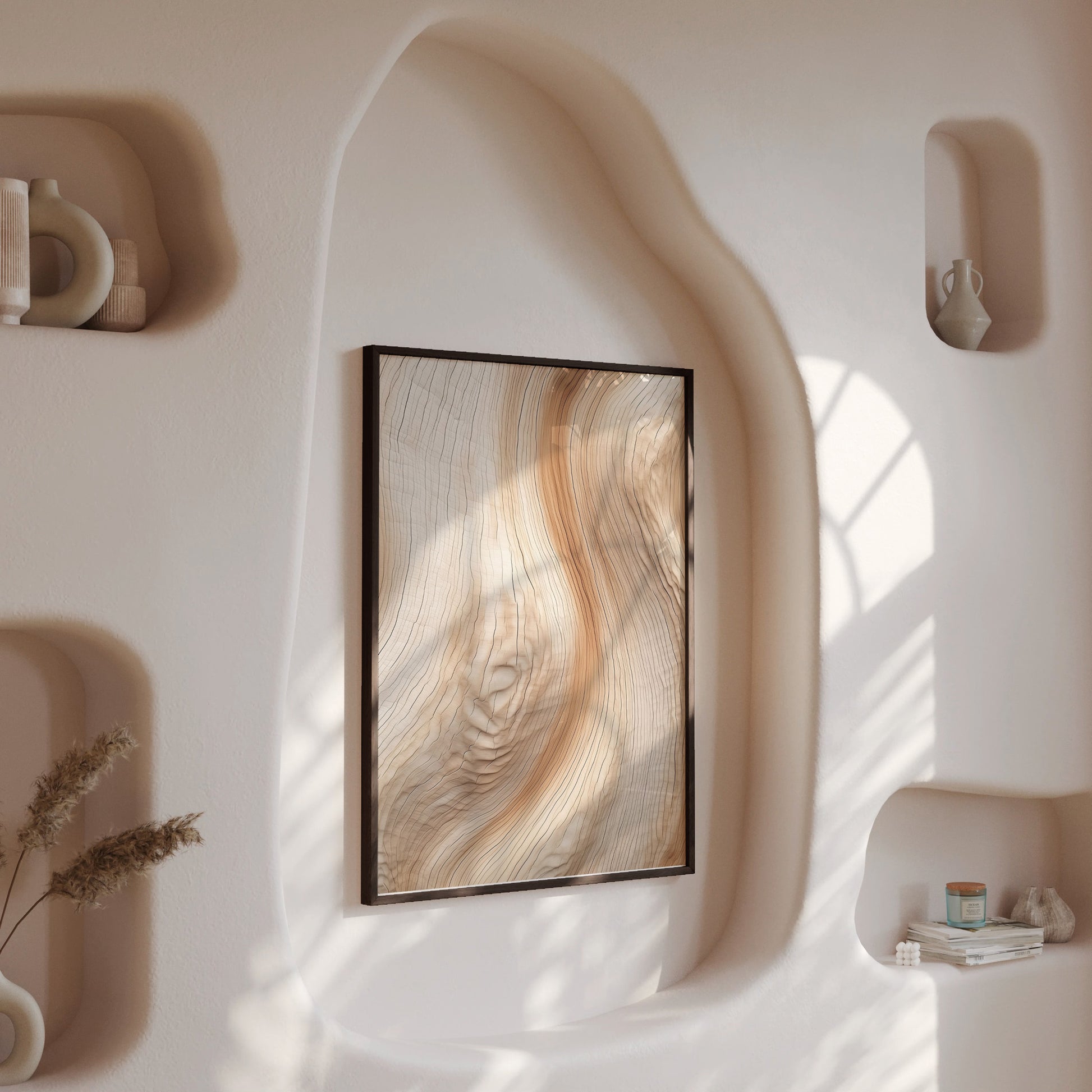 Design Concept No. 13 for Natural Rhythm Modern Poster Art