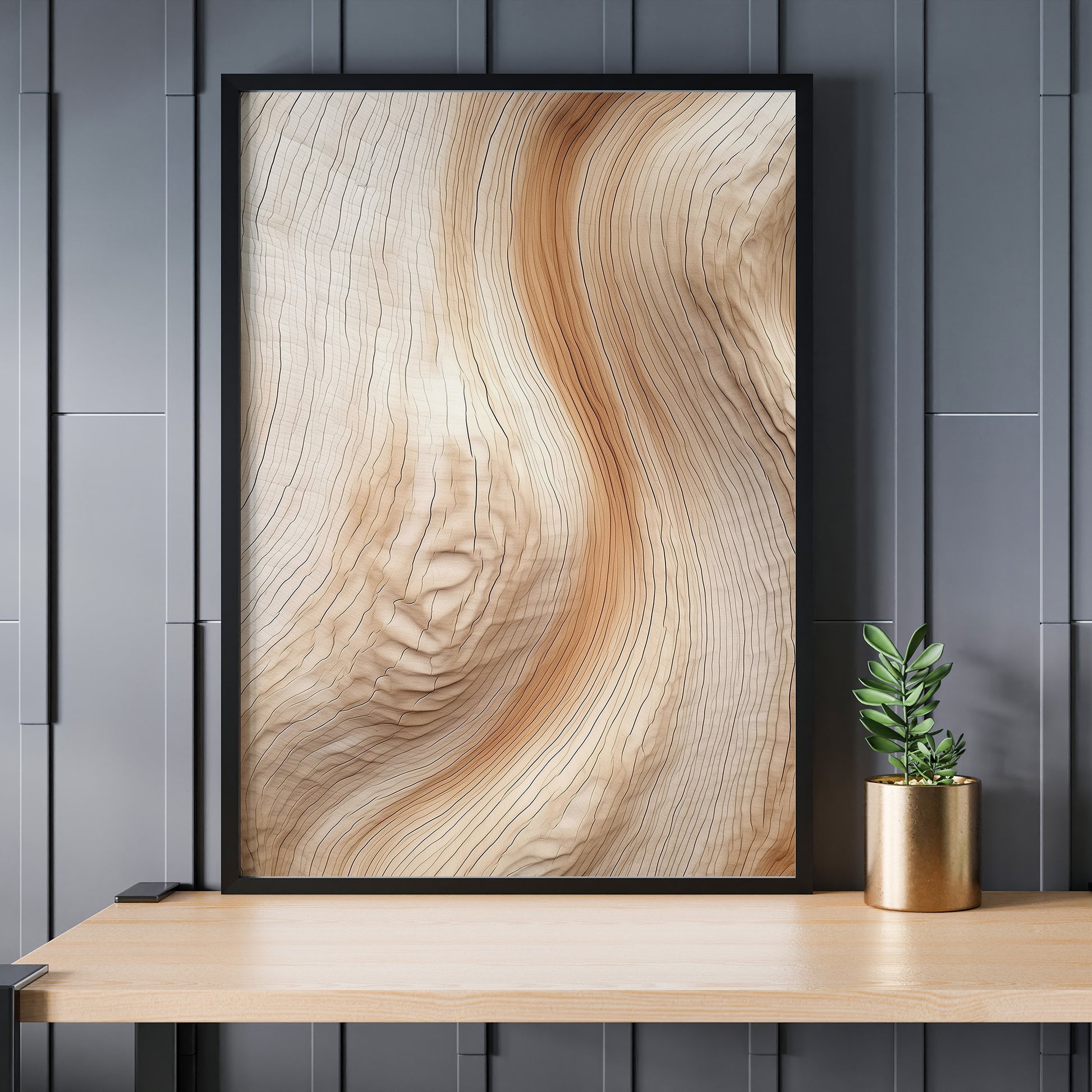 Design Concept No. 24 for Natural Rhythm Modern Poster Art