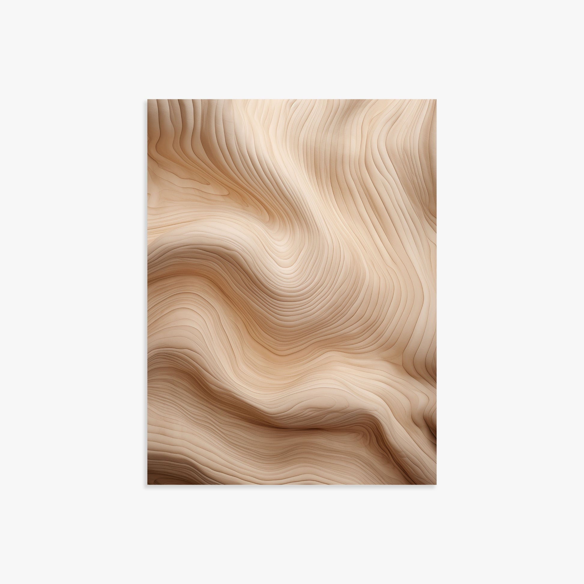 Creamy Grain Waves, 30x40cm Poster Unframed