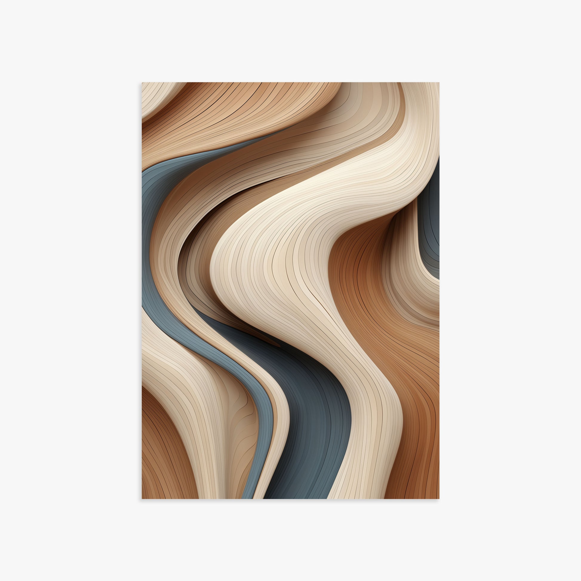 Sedimentary Currents, 50x70cm Poster Unframed