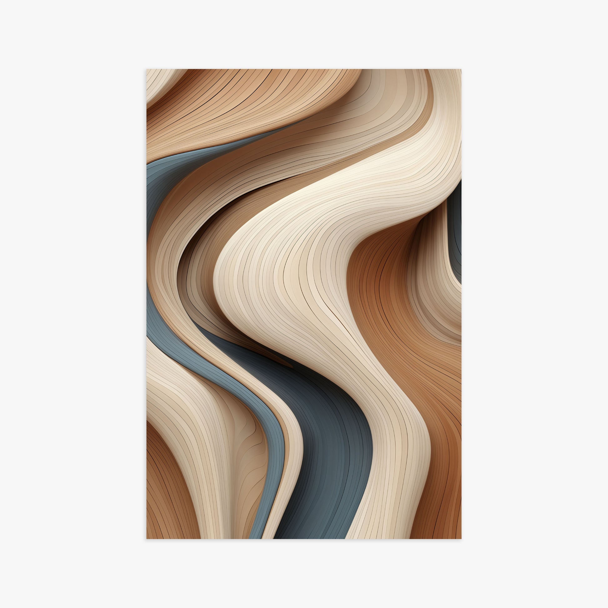 Sedimentary Currents, 61x91cm Poster Unframed