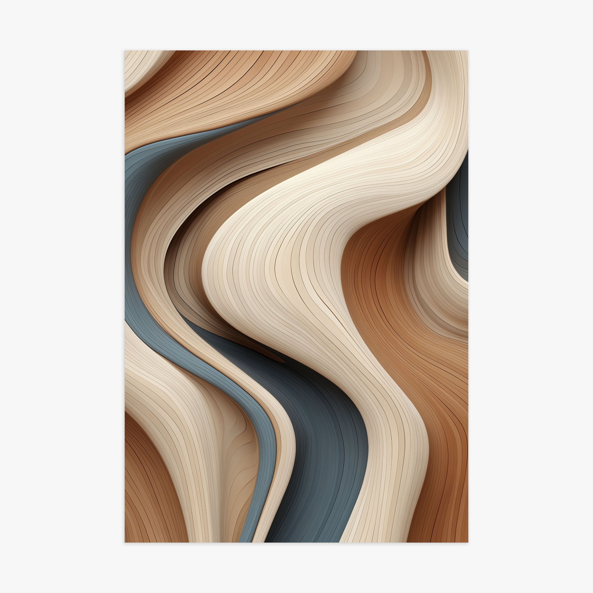 Sedimentary Currents, 70x100cm Poster Unframed