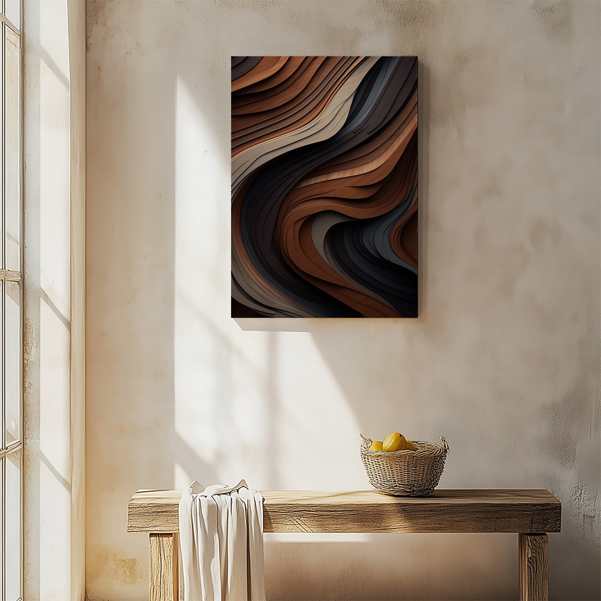 Ebony Swirl