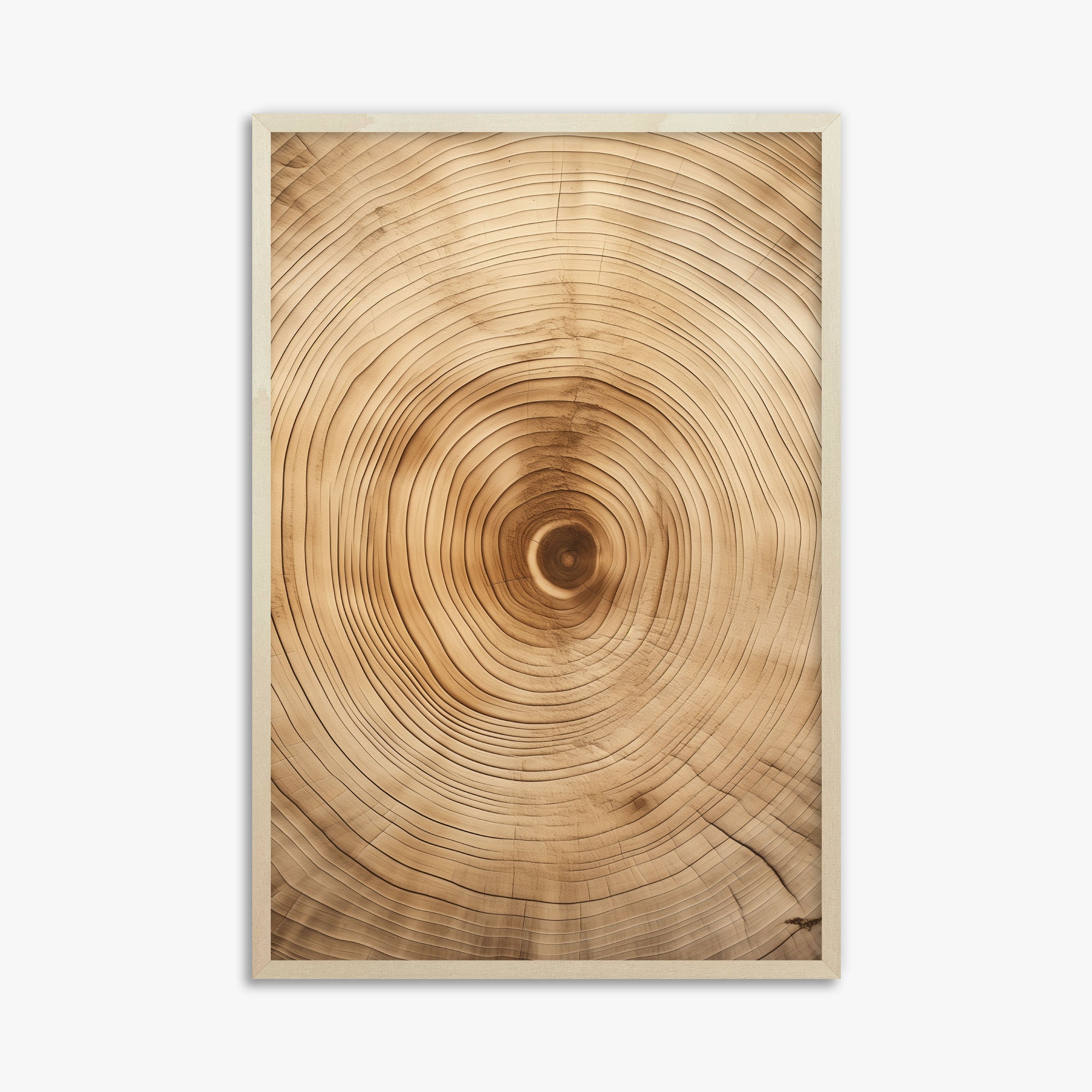 Annular Echo, 61x91cm Framed Poster With Lime Wood Frame