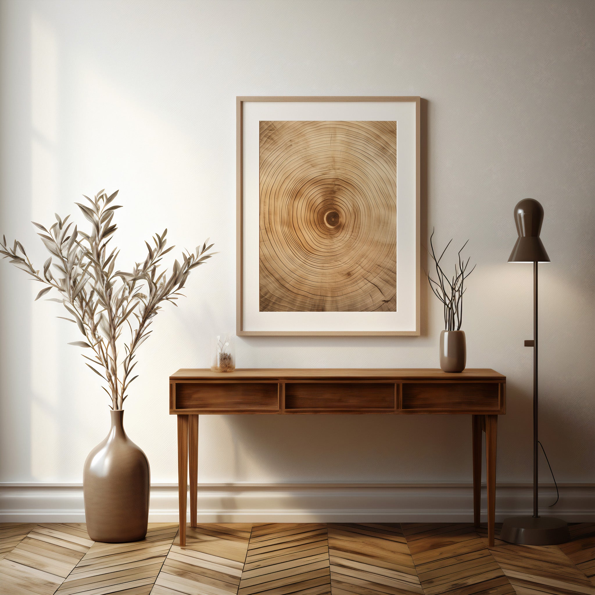 Design Concept No. 37 for Annular Echo Modern Poster Art