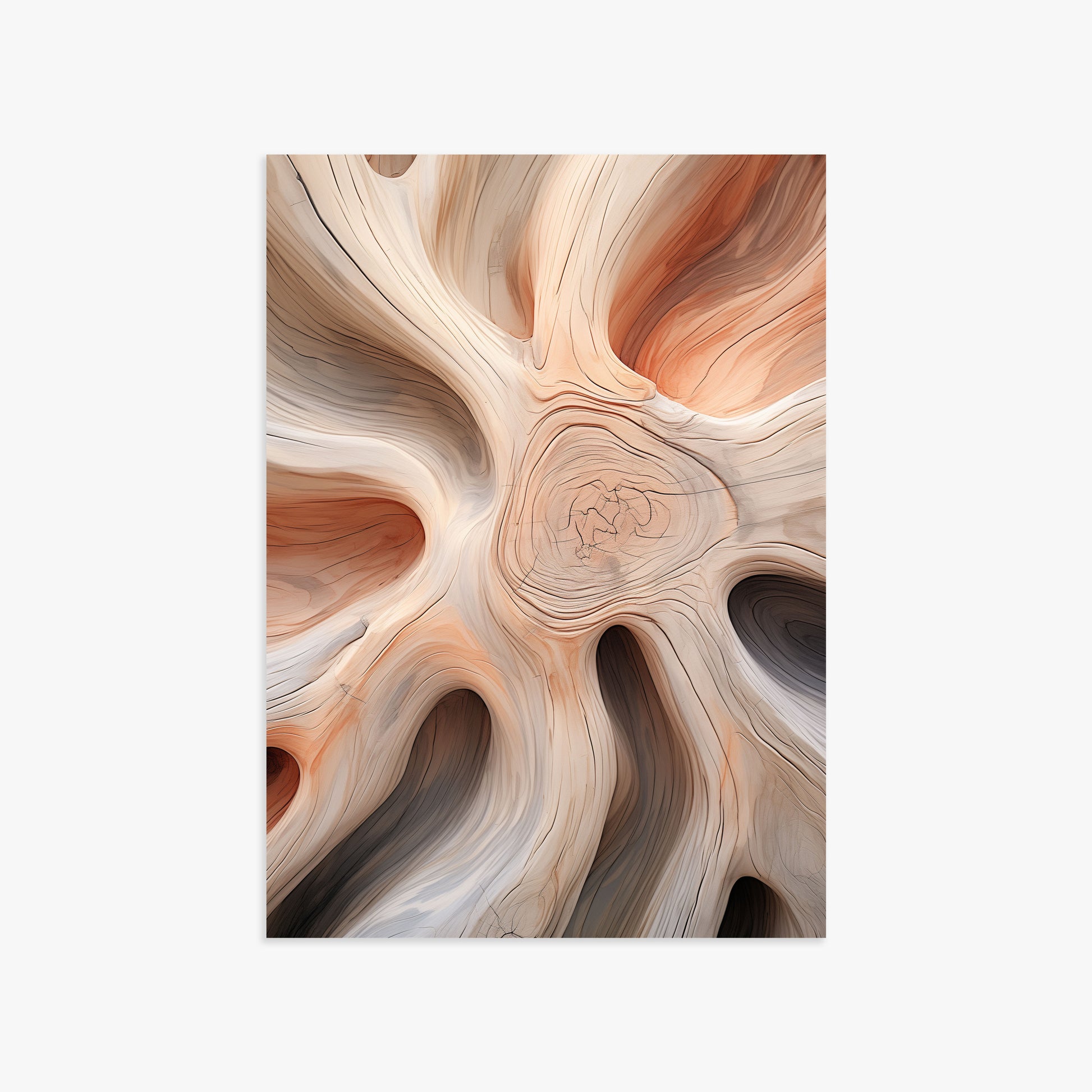 Rustic Twist, 50x70cm Poster Unframed