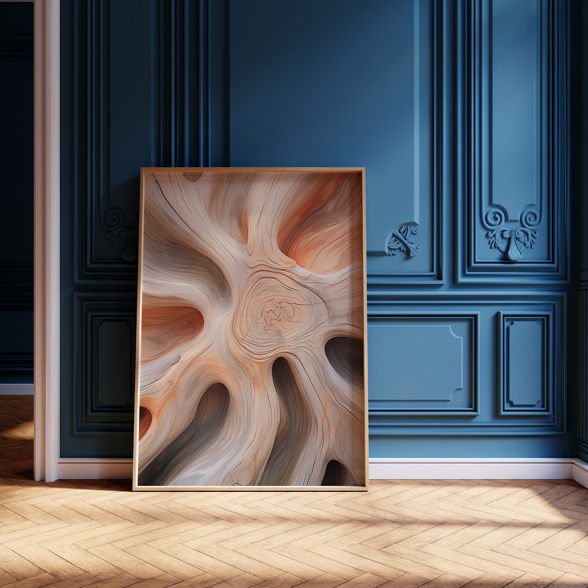 Design Concept No. 12 for Rustic Twist Modern Poster Art