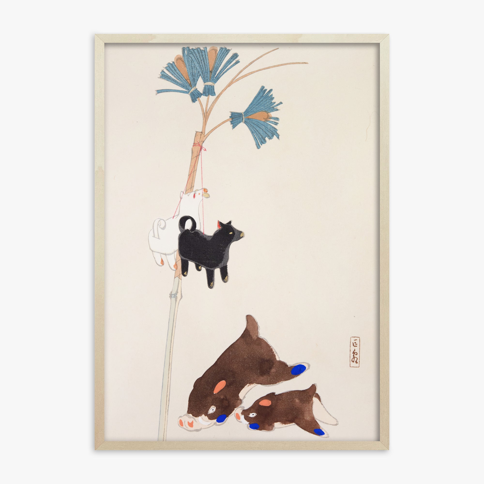 Kyosen's Collected Illustrations of Japanese Toys Nr. 2 ("Gingilli da festa giapponesi")