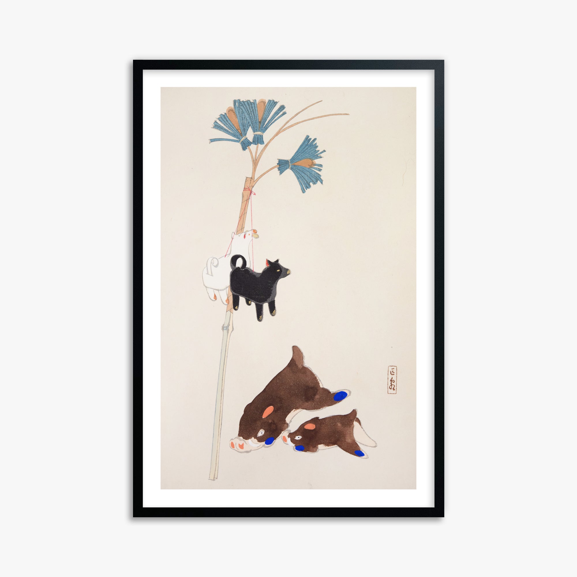 Kyosen's Collected Illustrations of Japanese Toys Nr. 2 ("Gingilli da festa giapponesi")
