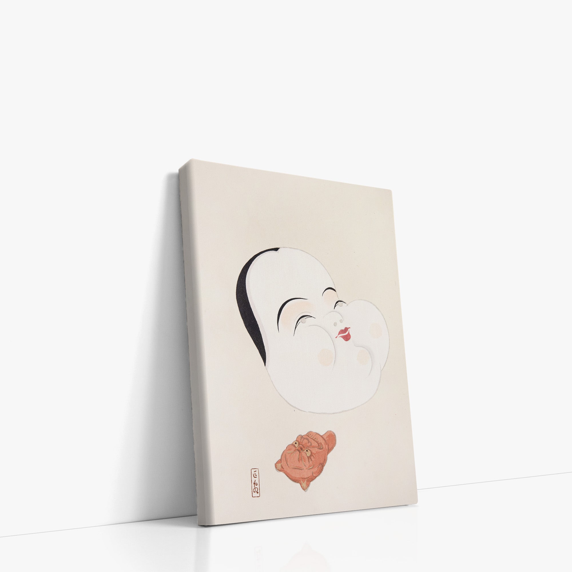 Kyosen’s Collected Illustrations of Japanese Toys Nr. 4 ("Joyful Spirit Mask")