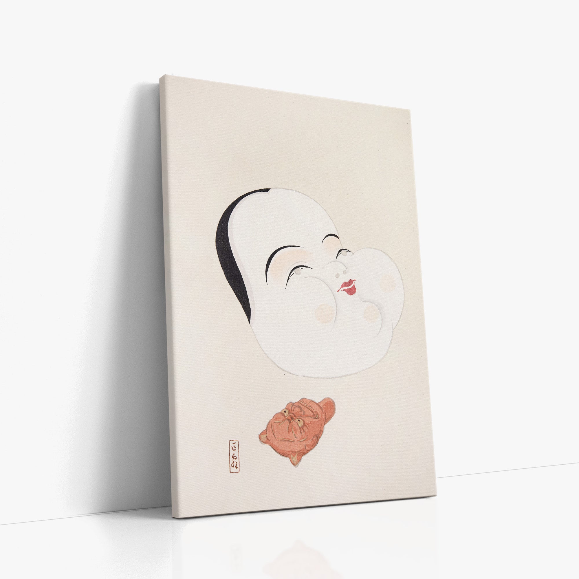 Kyosen’s Collected Illustrations of Japanese Toys Nr. 4 ("Joyful Spirit Mask")