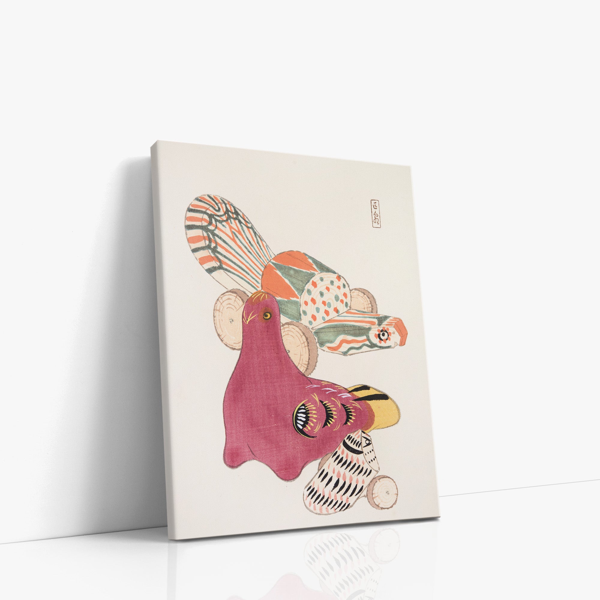 Kyosen’s Collected Illustrations of Japanese Toys Nr. 6 ("Patchwork Bird")