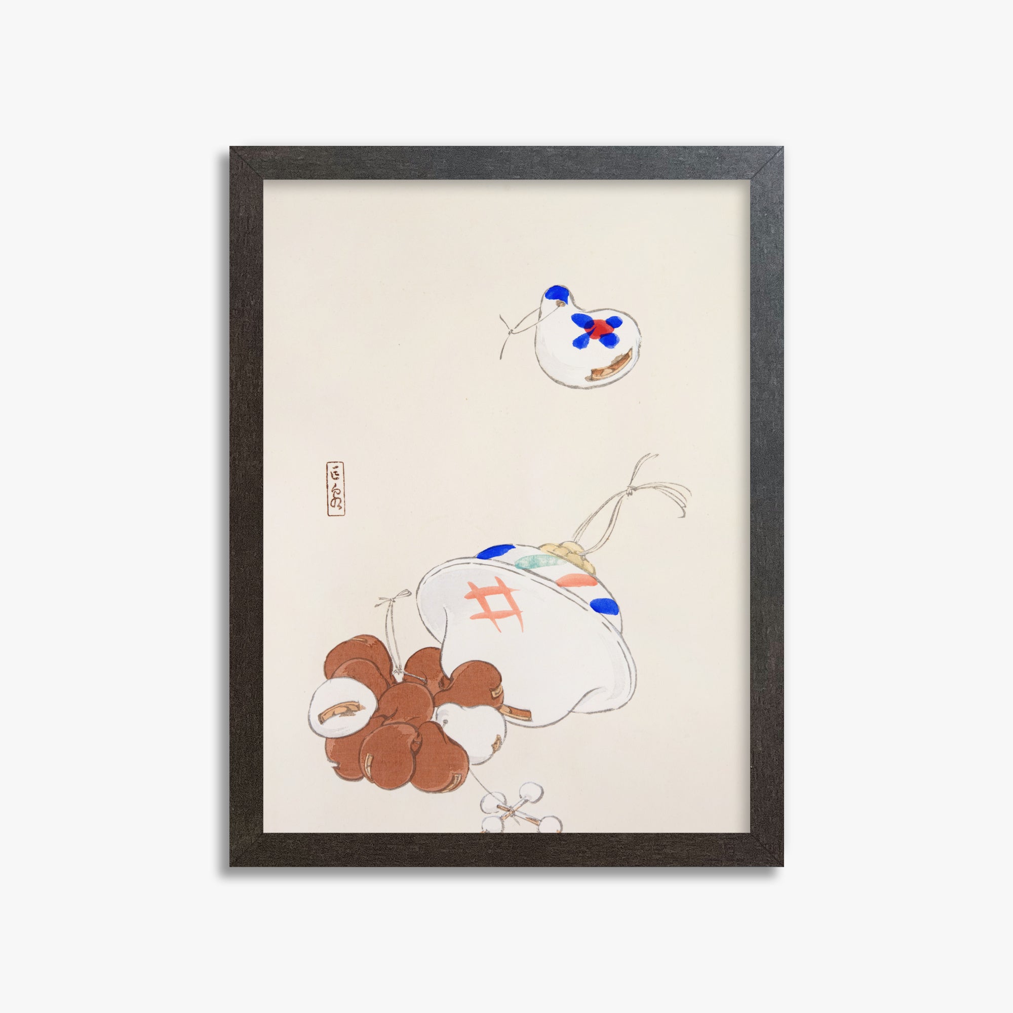 Illustrazioni raccolte di Kyosen di giocattoli giapponesi n. 8 ("Tesori del giardino zen")