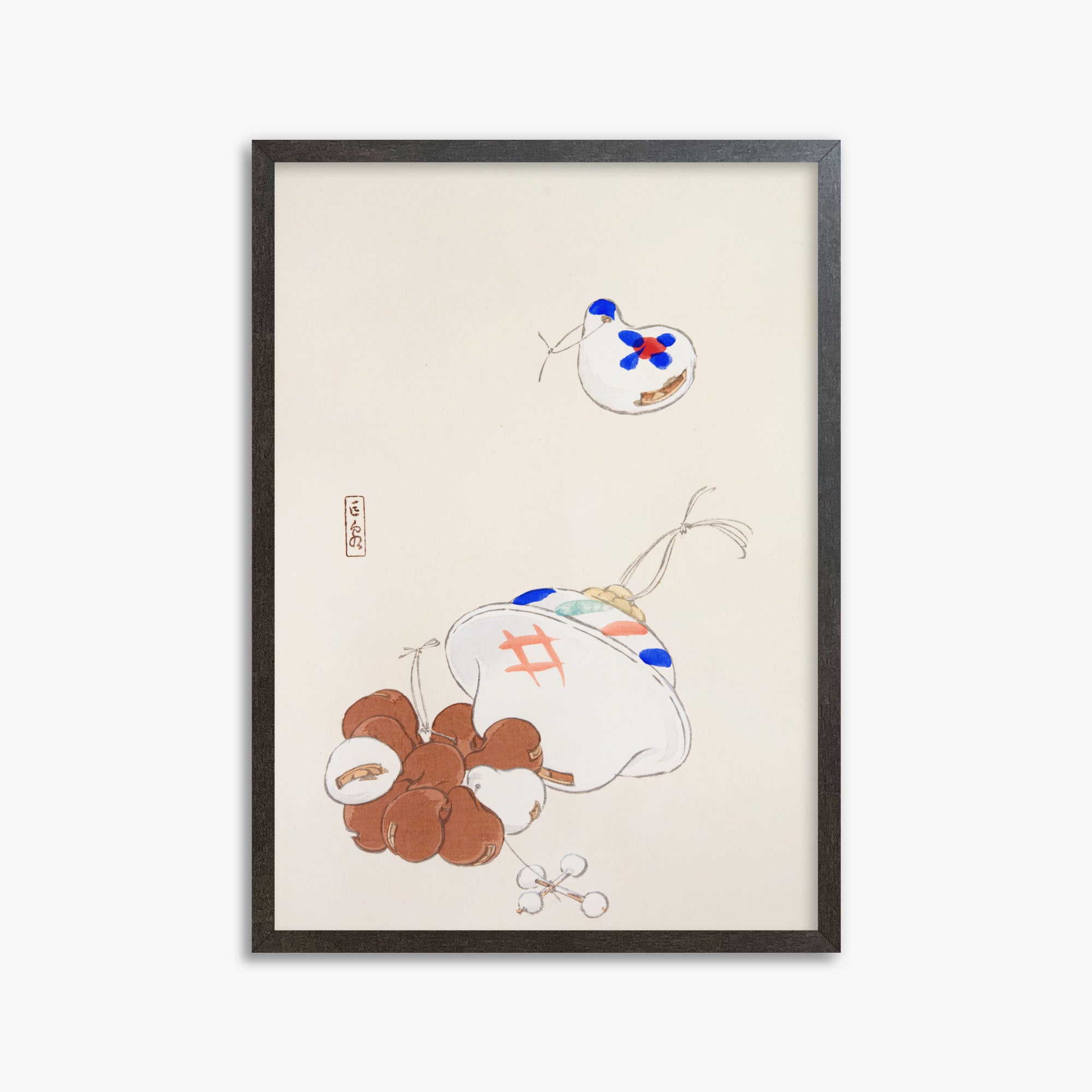 Illustrazioni raccolte di Kyosen di giocattoli giapponesi n. 8 ("Tesori del giardino zen")