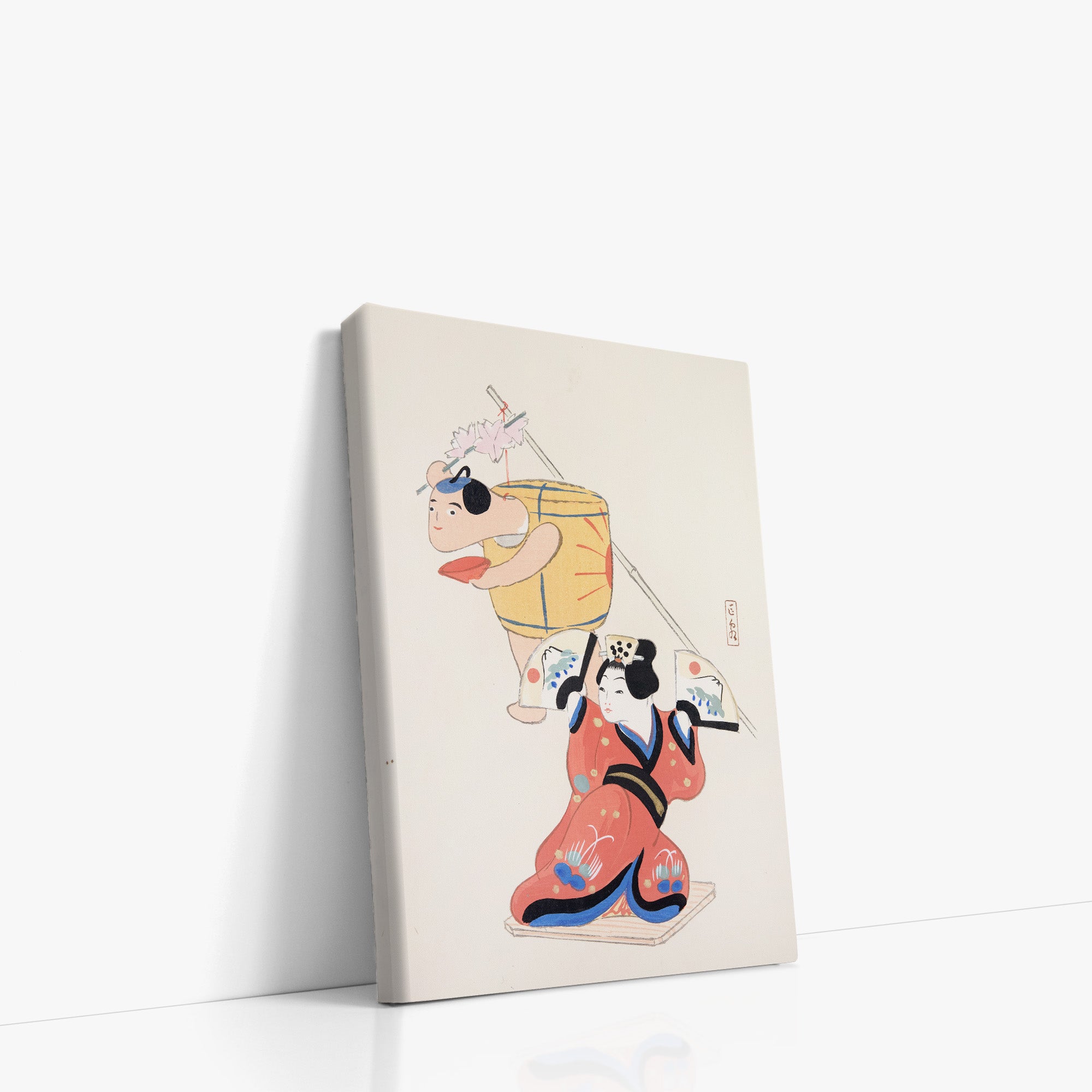 Kyosen's Collected Illustrations of Japanese Toys Nr. 10 ("Festival Dancers")