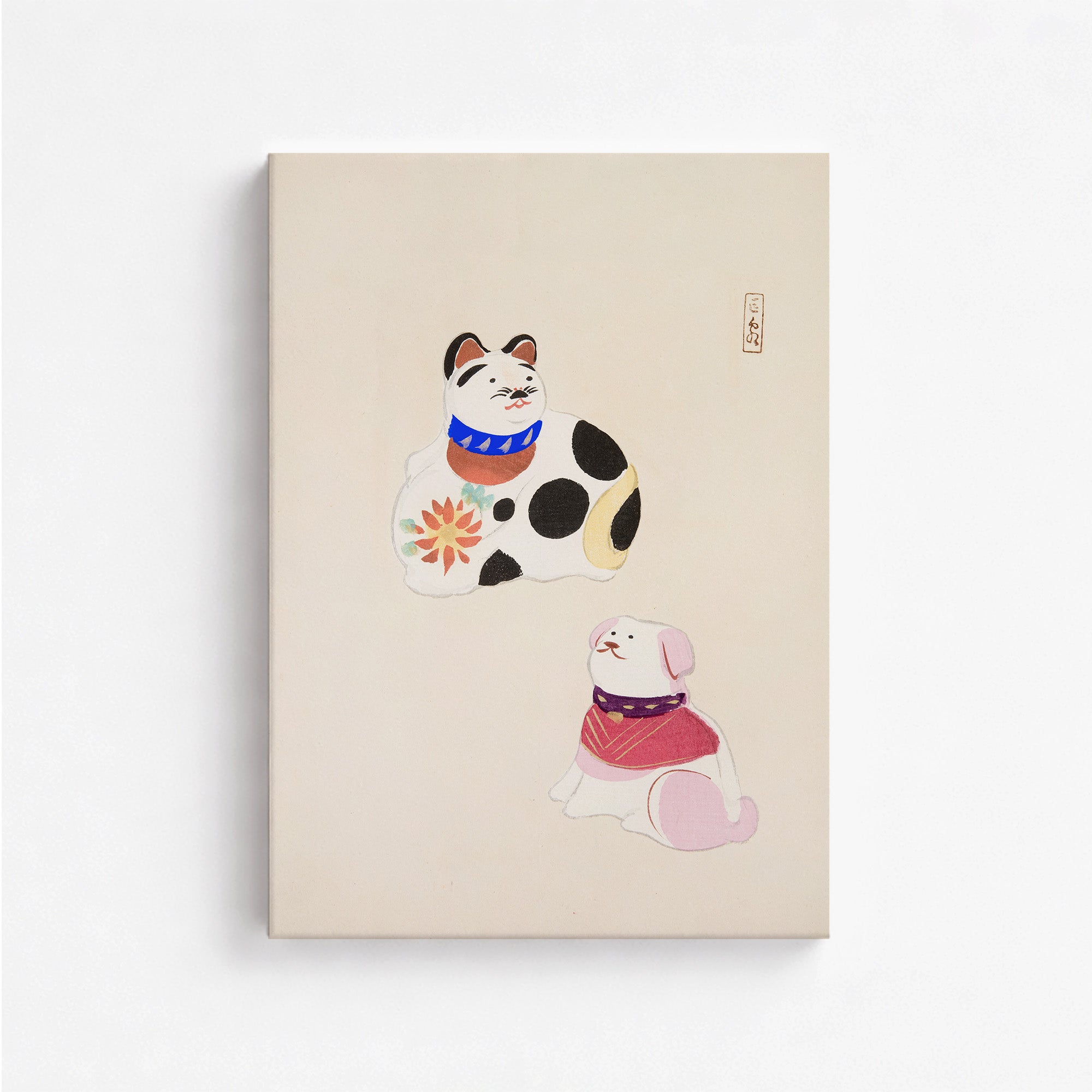 Kyosen’s Collected Illustrations of Japanese Toys Nr. 11 ("Lucky Friends")