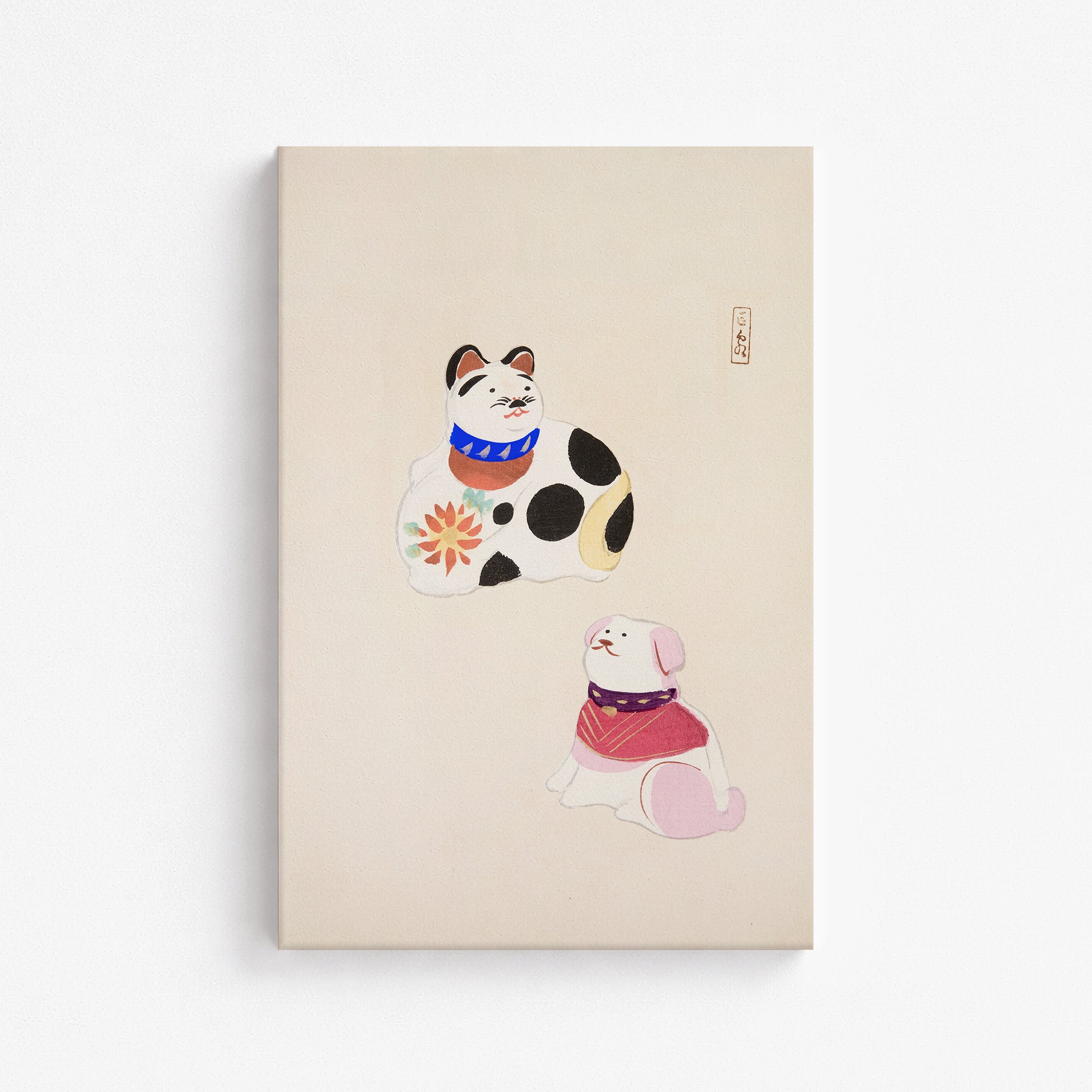 Kyosen’s Collected Illustrations of Japanese Toys Nr. 11 ("Lucky Friends")