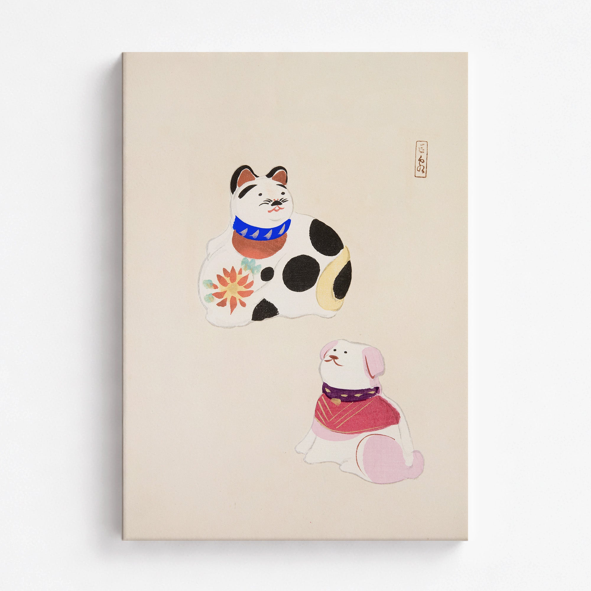 Kyosen’s Collected Illustrations of Japanese Toys Nr. 11 ("Lucky Friends")