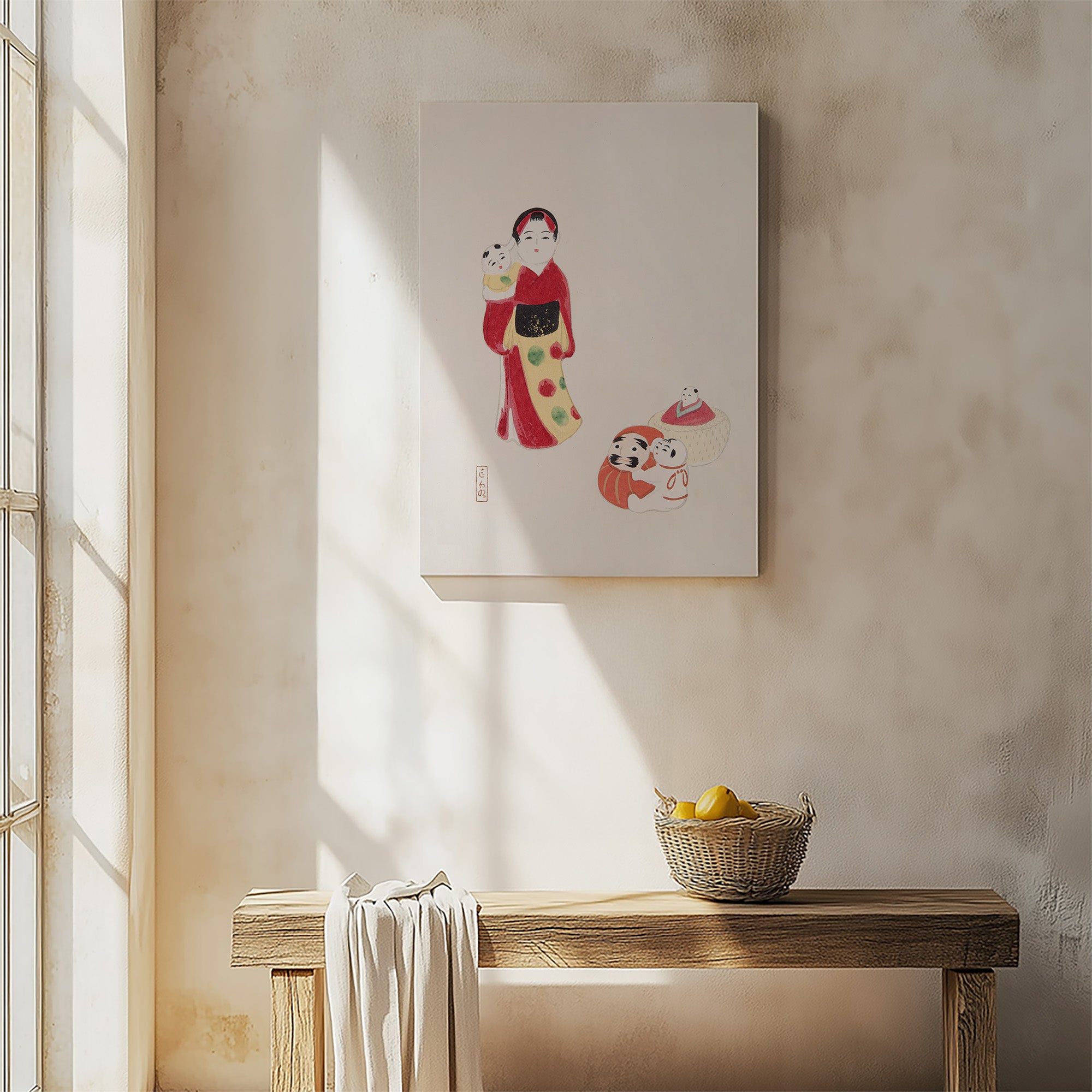 Kyosen's Collected Illustrations of Japanese Toys Nr. 14 ("Guardian of Traditions: Japanese Folk Dolls")