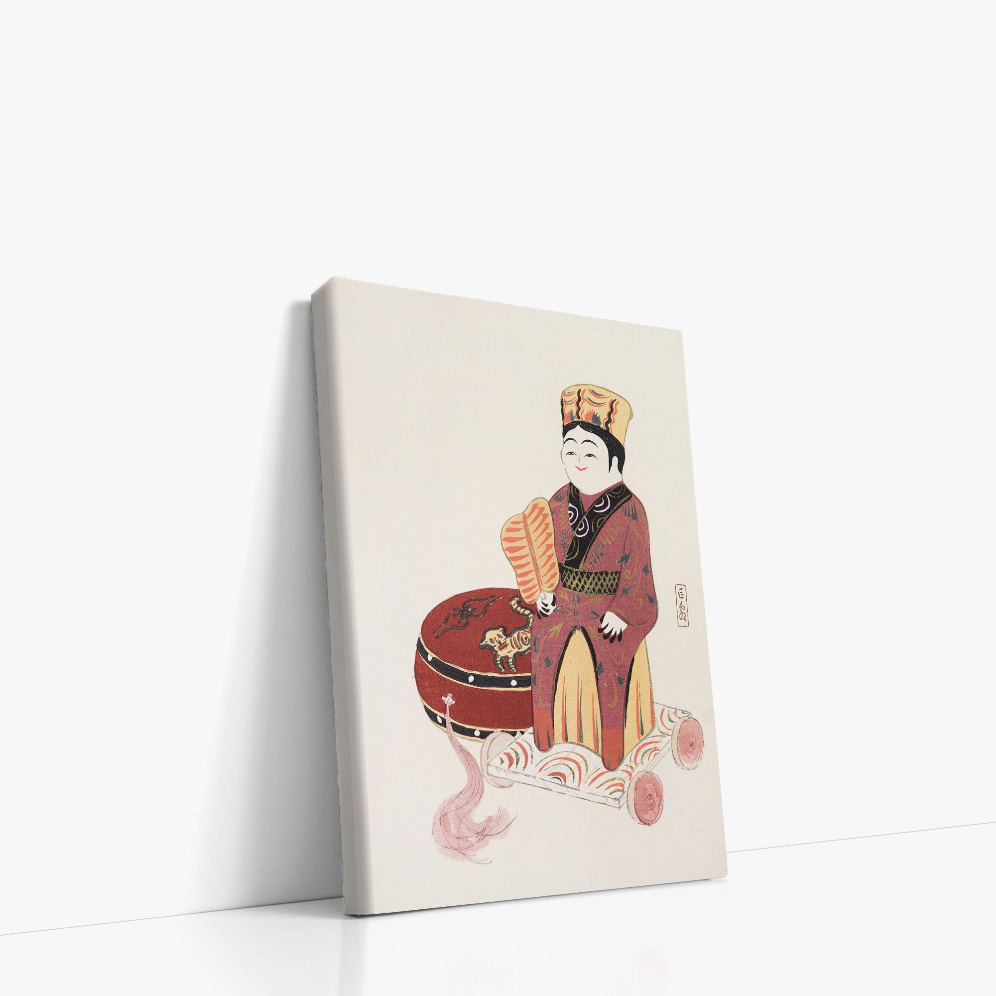 Kyosen's Collected Illustrations of Japanese Toys Nr. 22 ("Serene Journey Through Ancient Traditions")