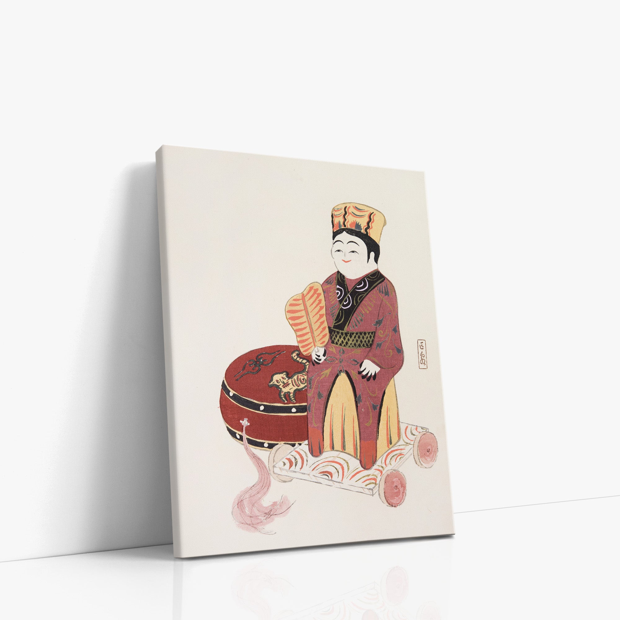 Kyosen's Collected Illustrations of Japanese Toys Nr. 22 ("Serene Journey Through Ancient Traditions")
