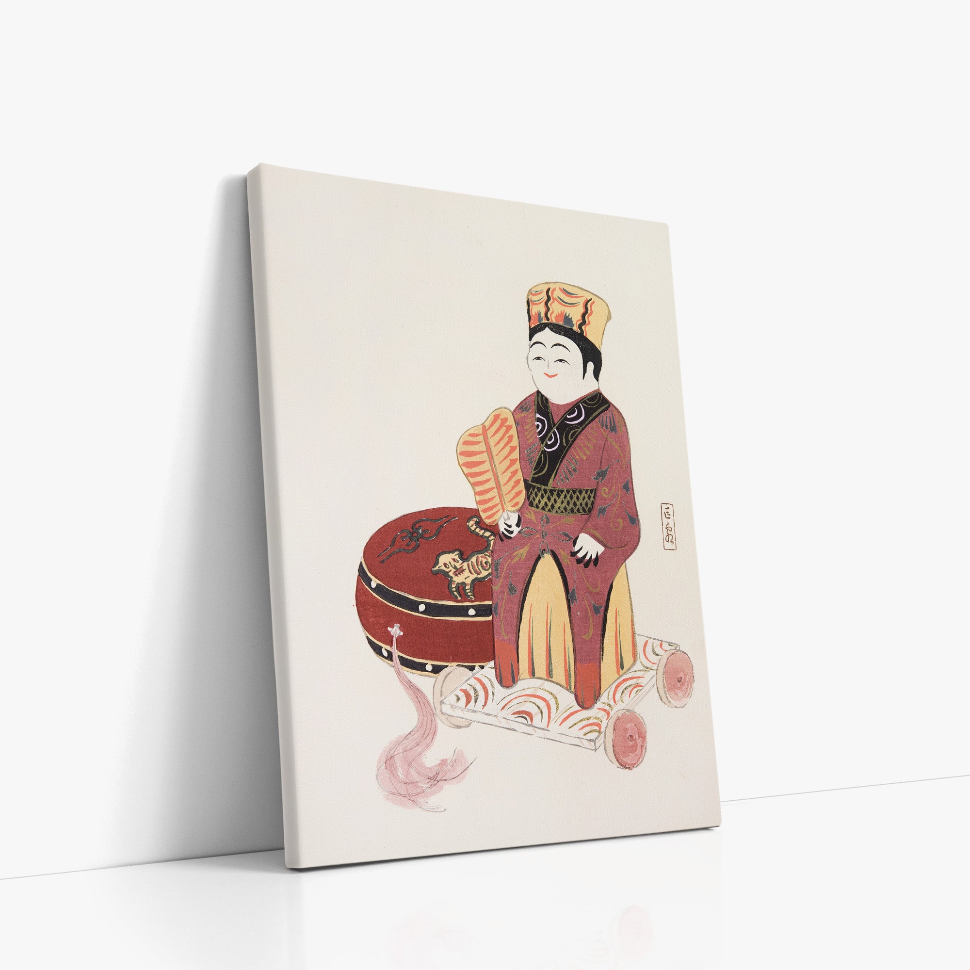 Kyosen's Collected Illustrations of Japanese Toys Nr. 22 ("Serene Journey Through Ancient Traditions")