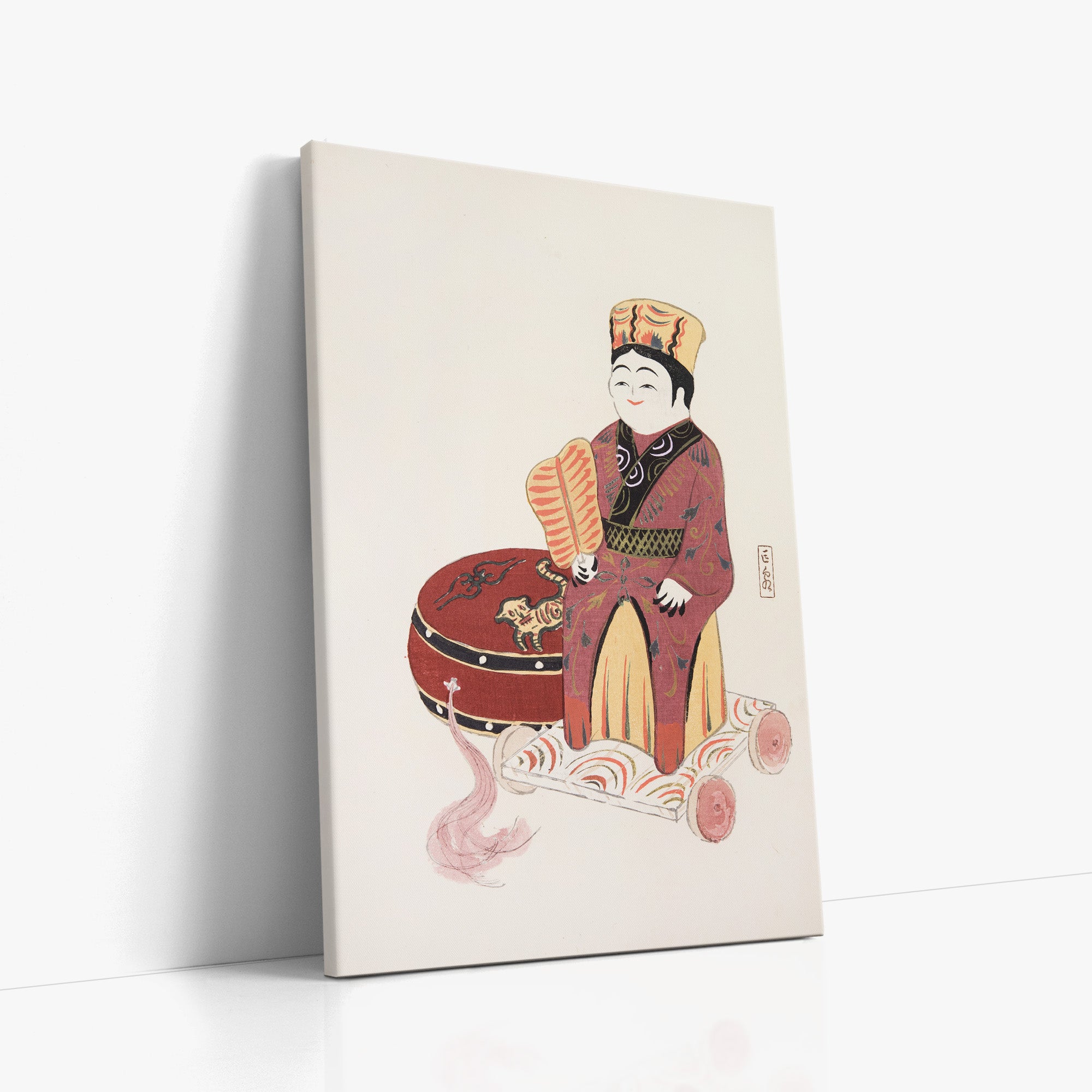 Kyosen's Collected Illustrations of Japanese Toys Nr. 22 ("Serene Journey Through Ancient Traditions")