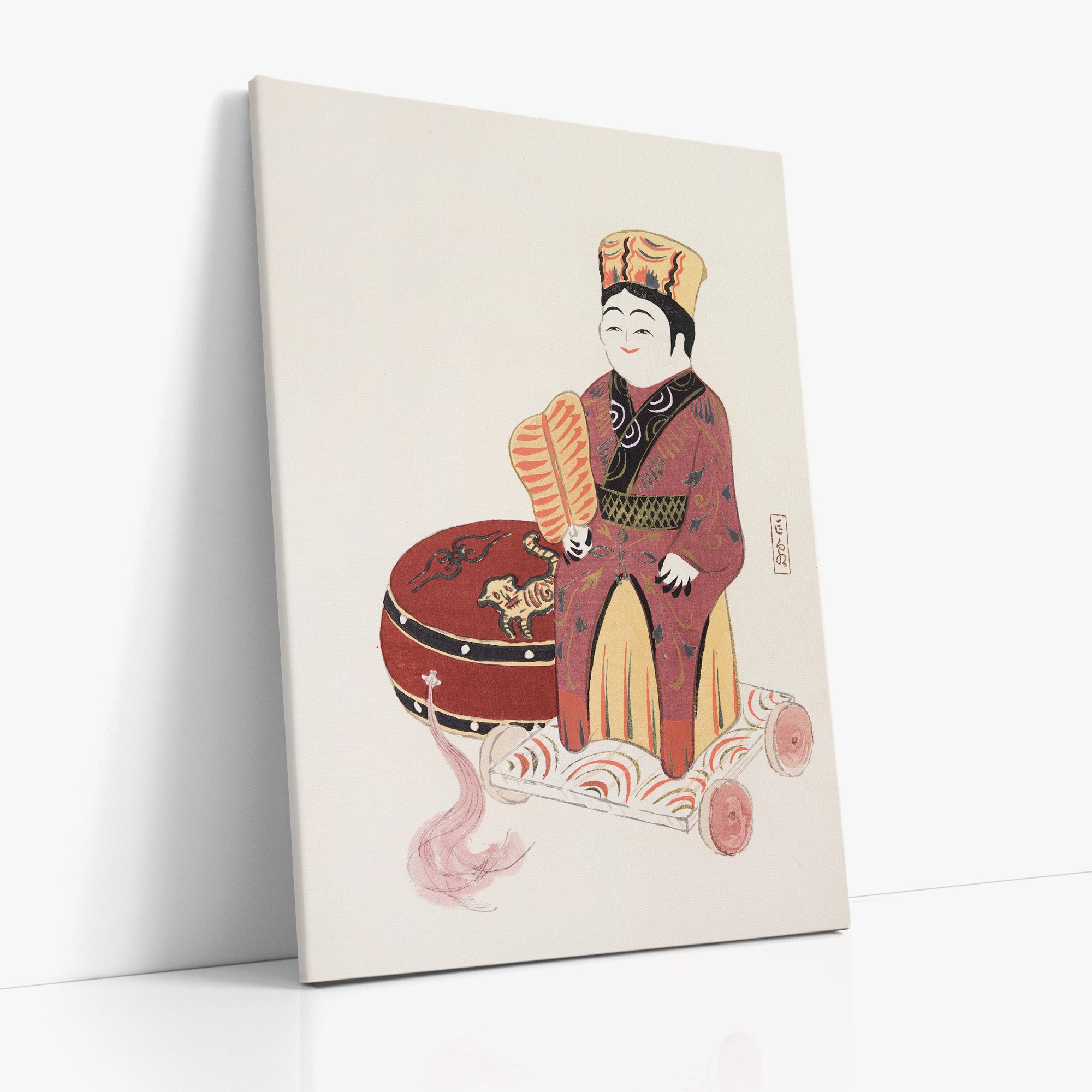 Kyosen's Collected Illustrations of Japanese Toys Nr. 22 ("Serene Journey Through Ancient Traditions")