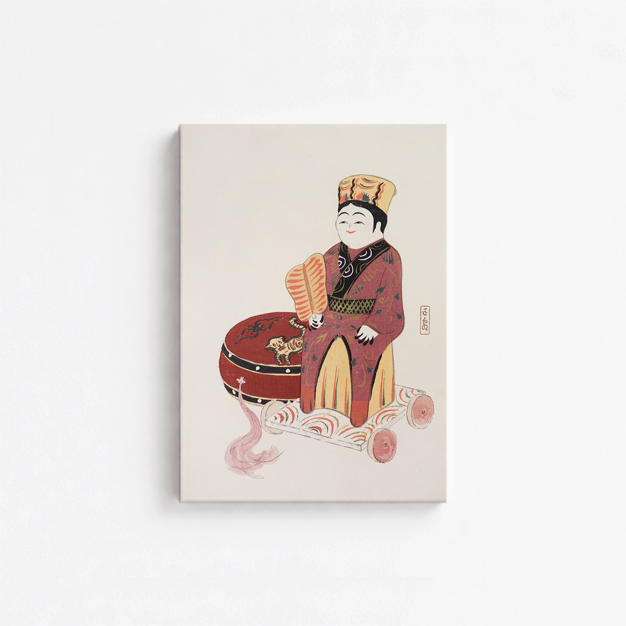 Kyosen's Collected Illustrations of Japanese Toys Nr. 22 ("Serene Journey Through Ancient Traditions")