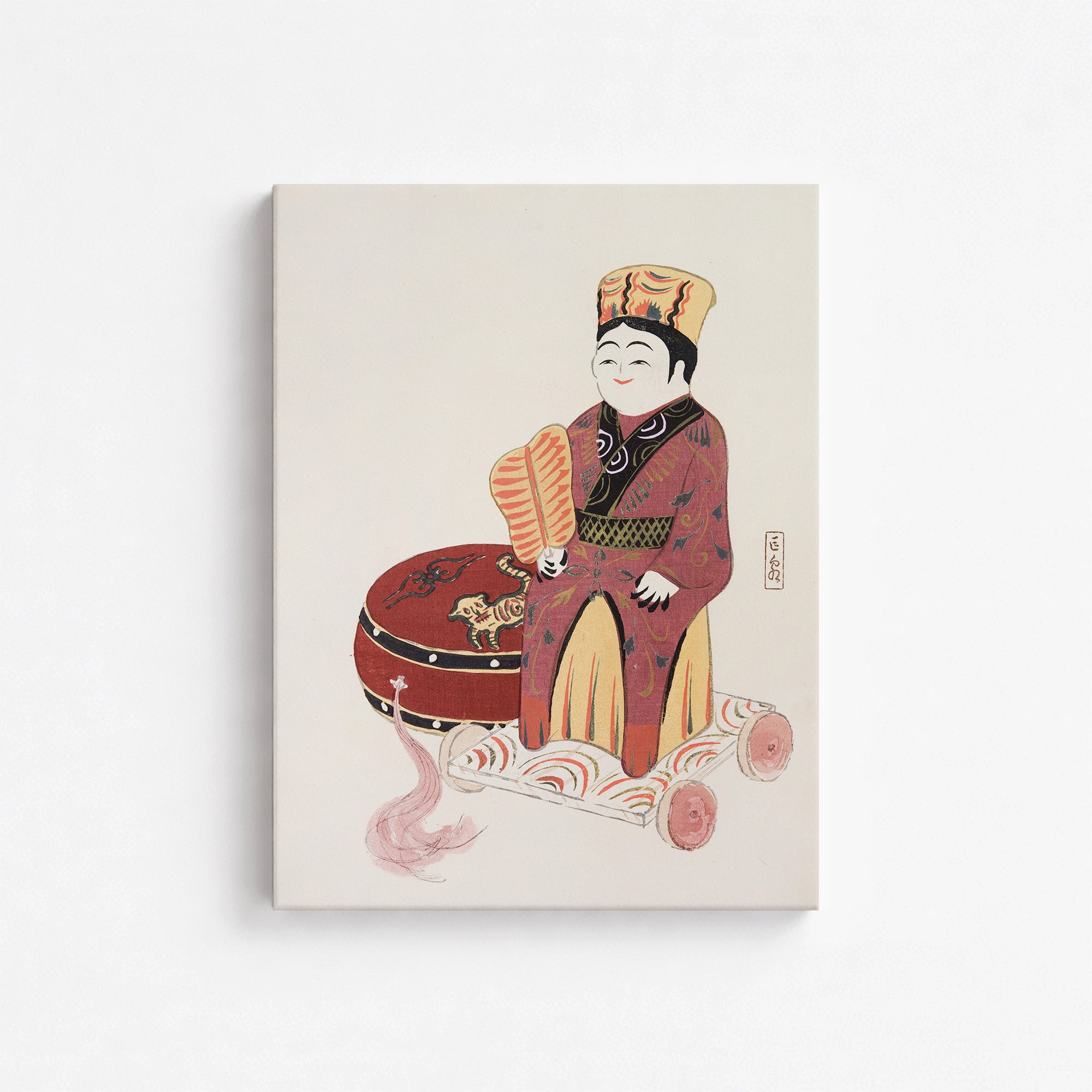 Kyosen's Collected Illustrations of Japanese Toys Nr. 22 ("Serene Journey Through Ancient Traditions")