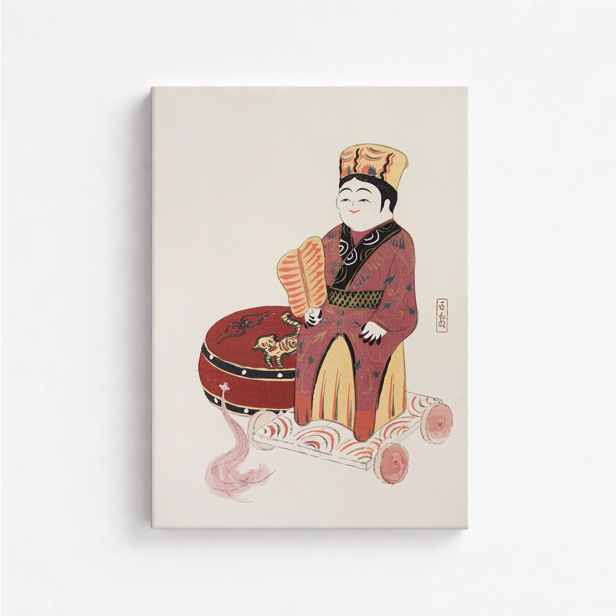 Kyosen's Collected Illustrations of Japanese Toys Nr. 22 ("Serene Journey Through Ancient Traditions")