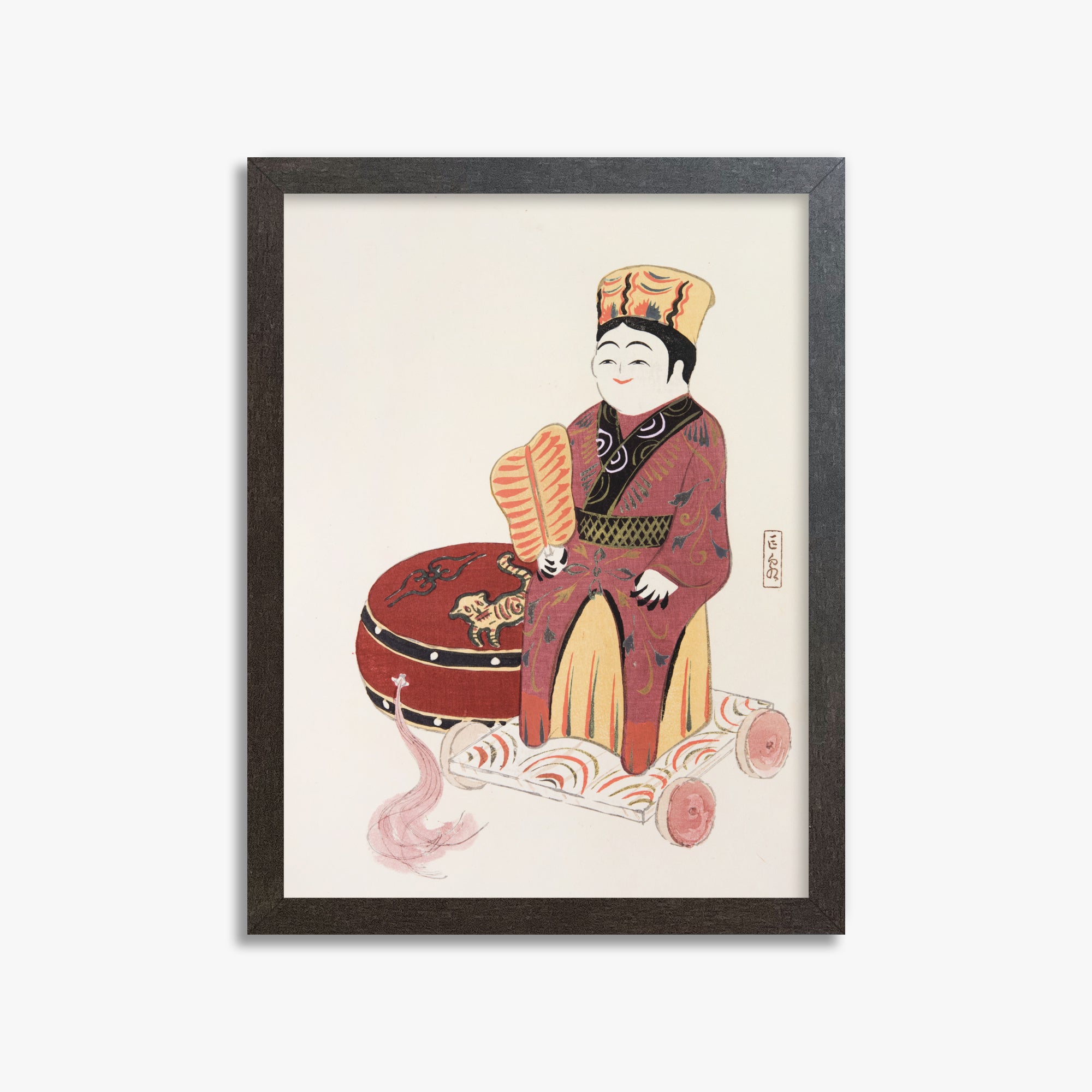 Illustrazioni raccolte di giocattoli giapponesi di Kyosen n. 22 ("Viaggio sereno attraverso le antiche tradizioni")