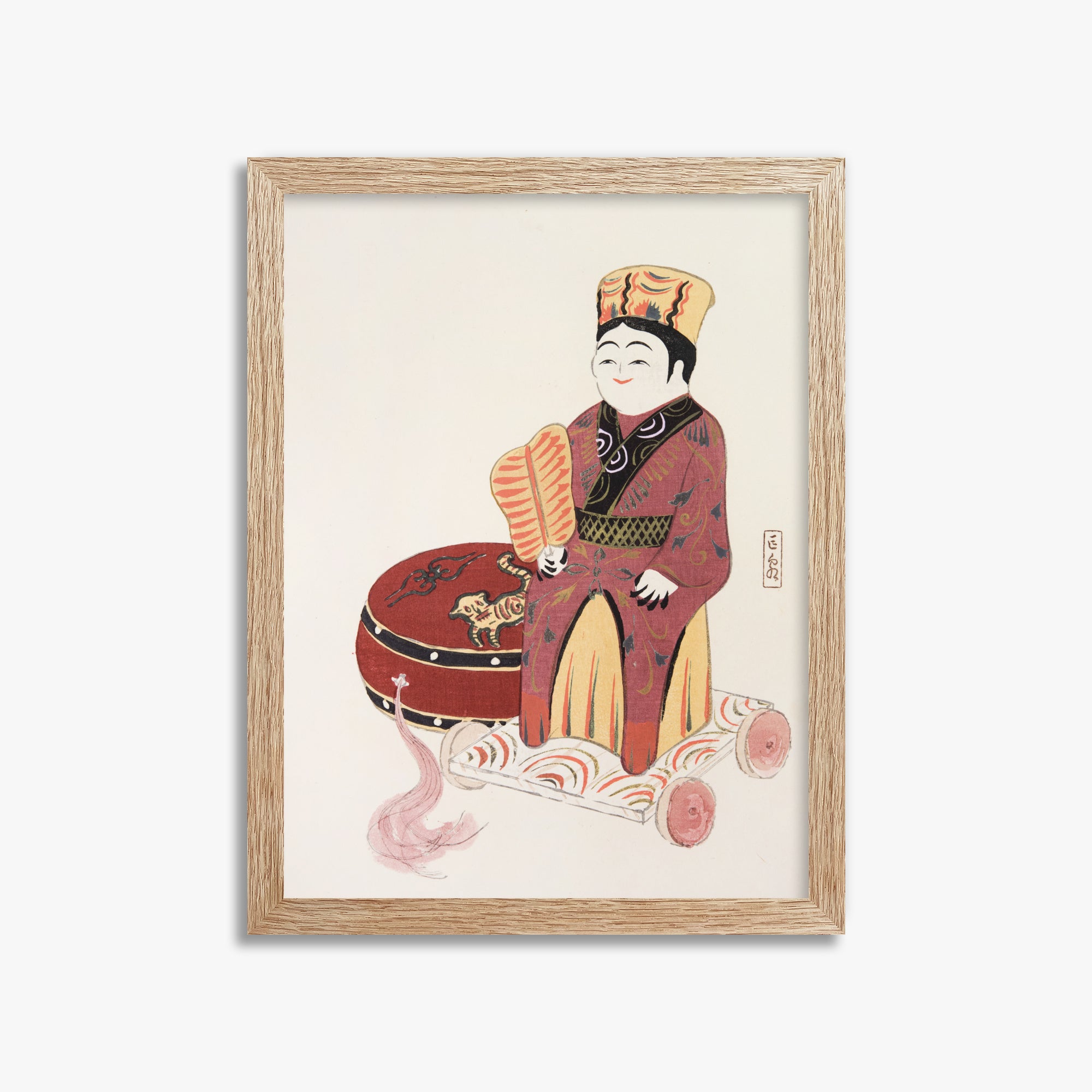 Illustrazioni raccolte di giocattoli giapponesi di Kyosen n. 22 ("Viaggio sereno attraverso le antiche tradizioni")