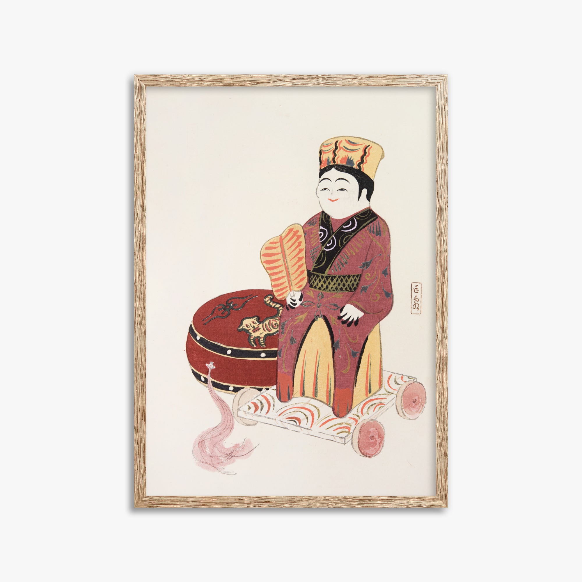 Illustrazioni raccolte di giocattoli giapponesi di Kyosen n. 22 ("Viaggio sereno attraverso le antiche tradizioni")